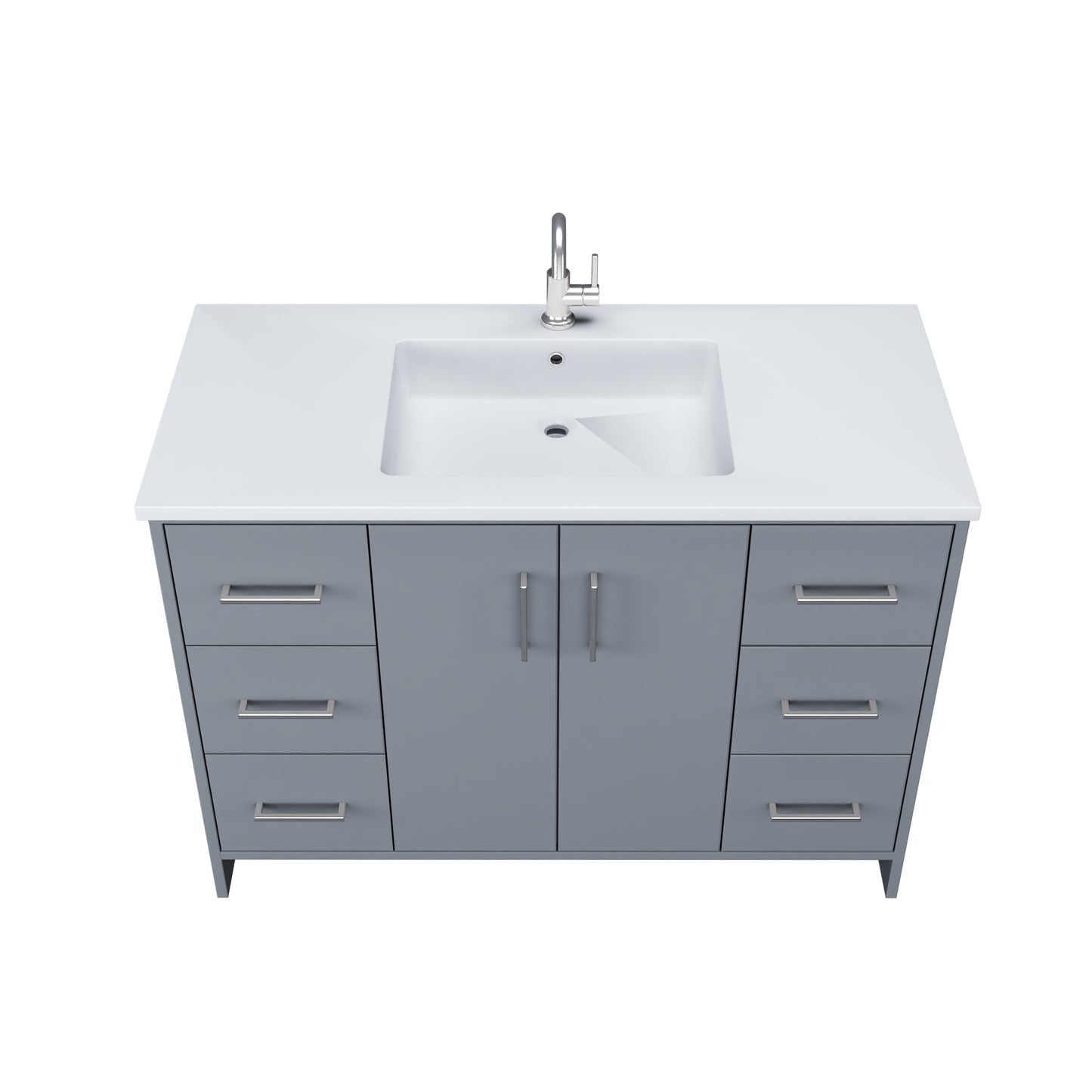Norway 48" Bathroom Vanity with Counter top