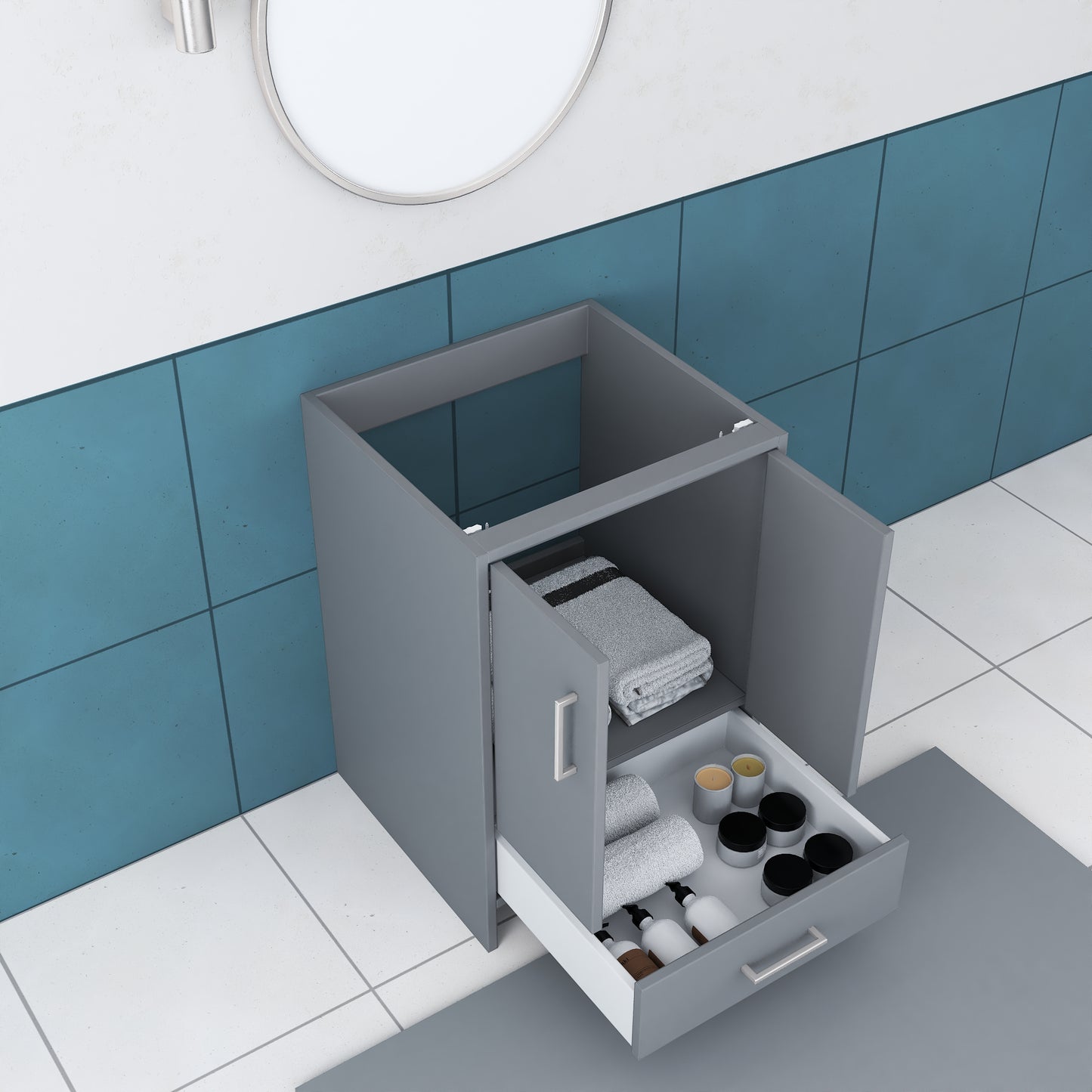 Norway 24" Bathroom Vanity Cabinet Only