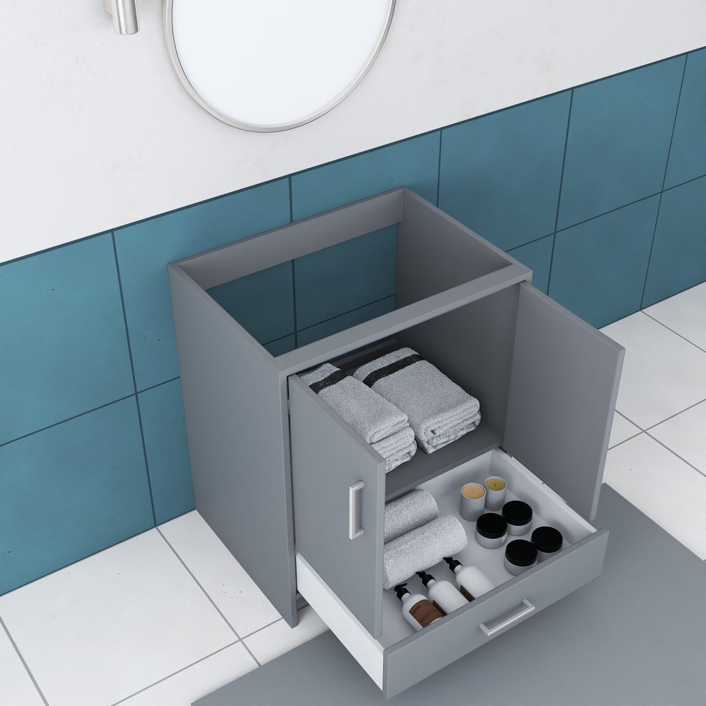 Norway 30" Bathroom Vanity Cabinet Only