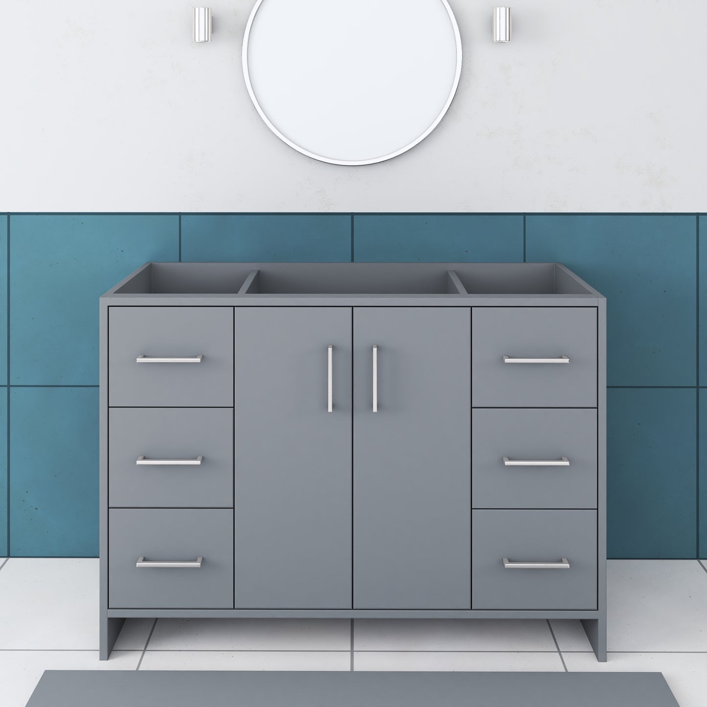 Norway 48" Bathroom Vanity Cabinet Only
