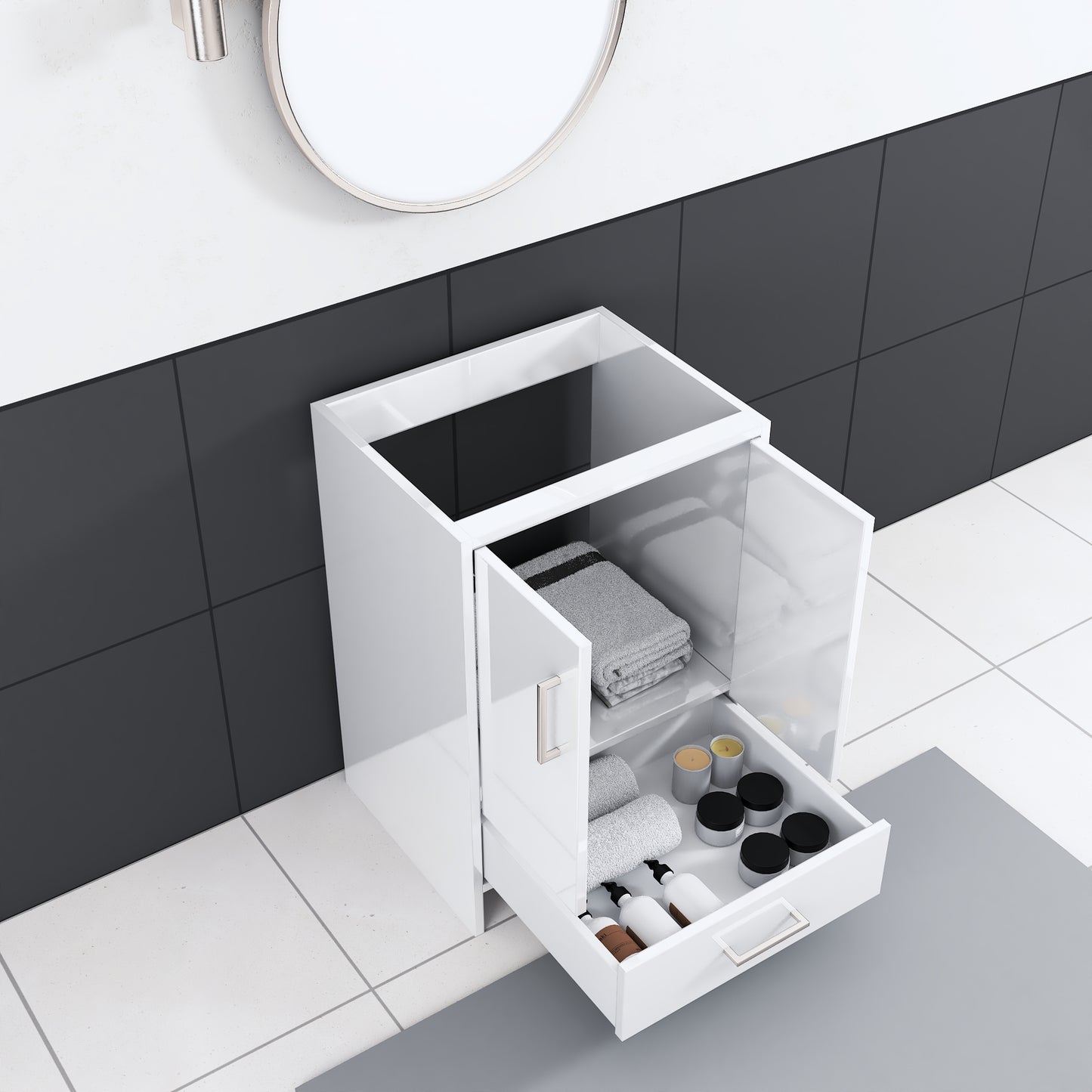 Norway 24" Bathroom Vanity Cabinet Only