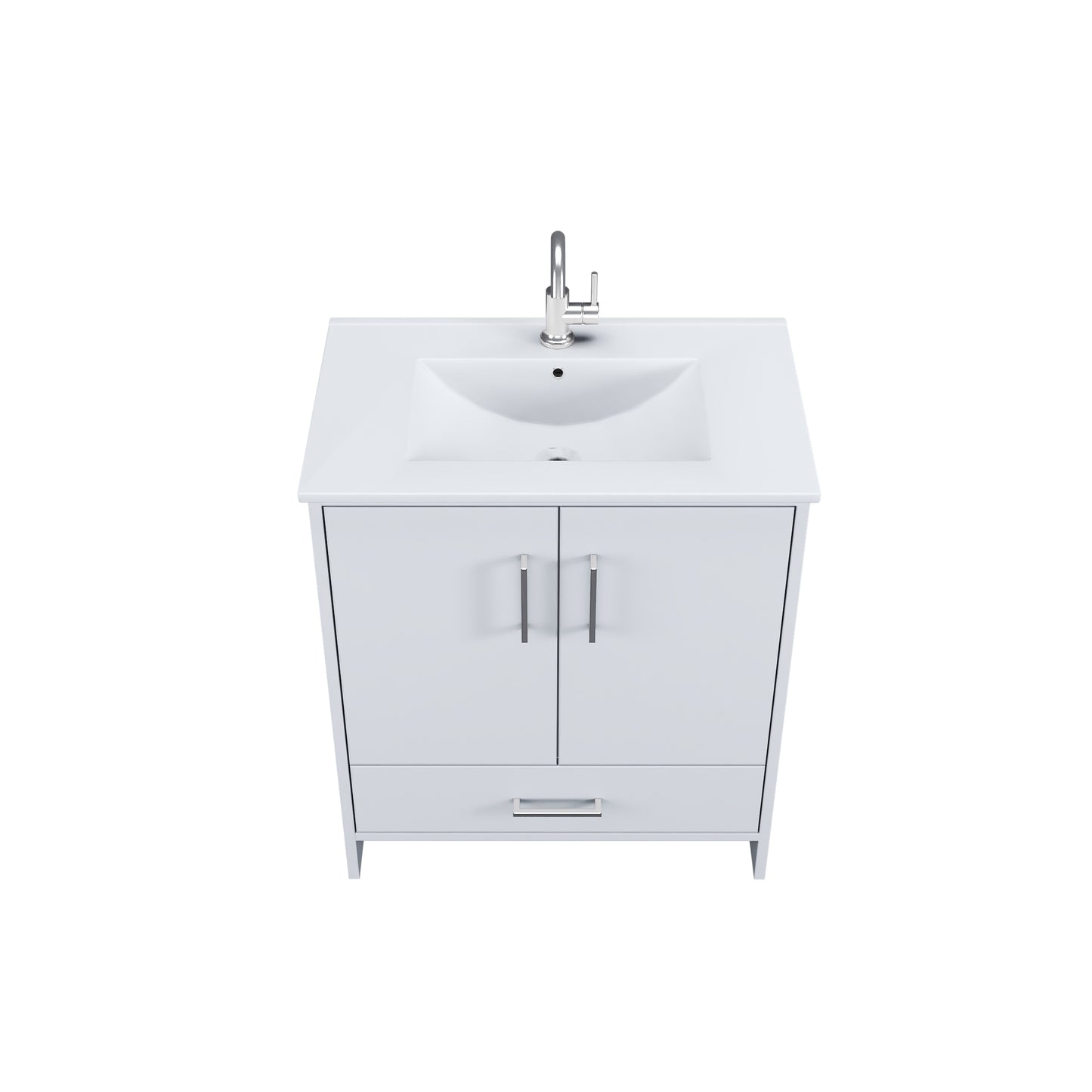 Norway 30" Bathroom Vanity with Counter top