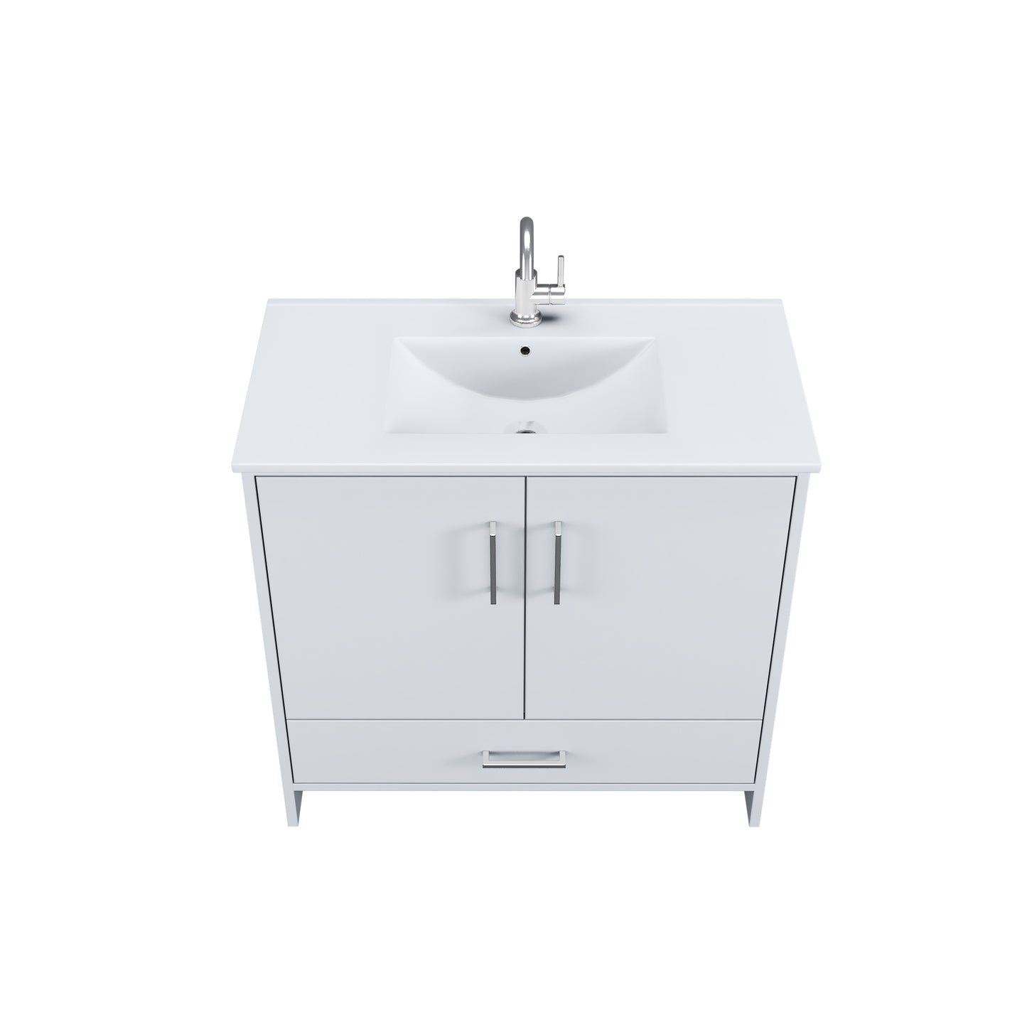 Norway 36" Bathroom Vanity with Counter top