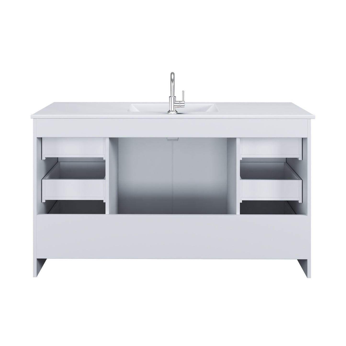 Norway 60" Single Sink Bathroom Vanity with Counter top