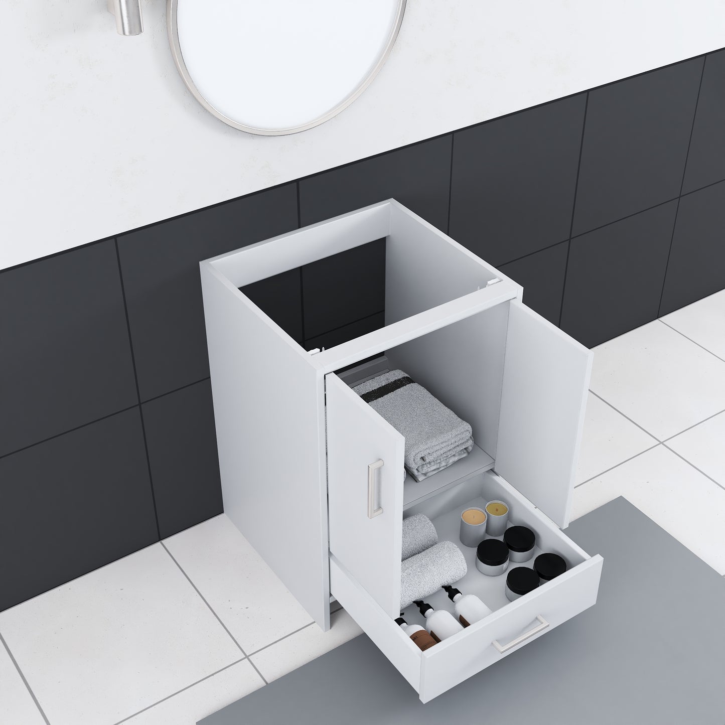 Norway 24" Bathroom Vanity Cabinet Only