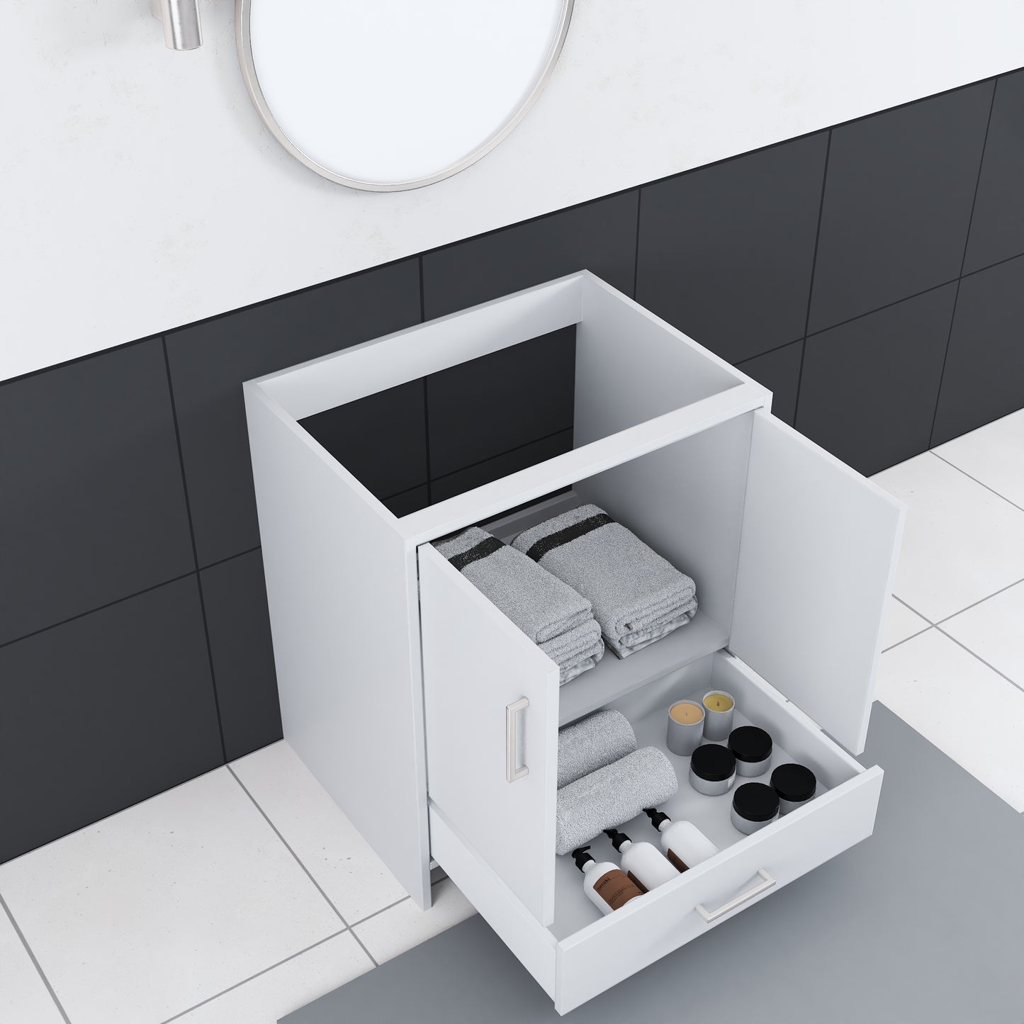 Norway 30" Bathroom Vanity Cabinet Only