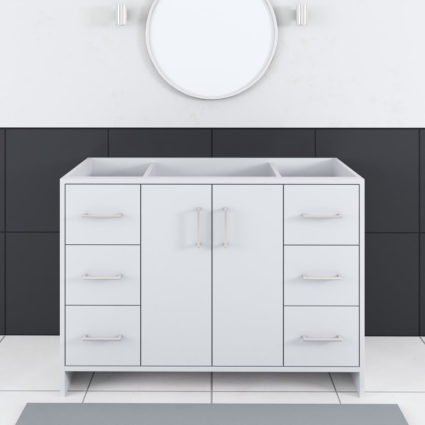Norway 48" Bathroom Vanity Cabinet Only