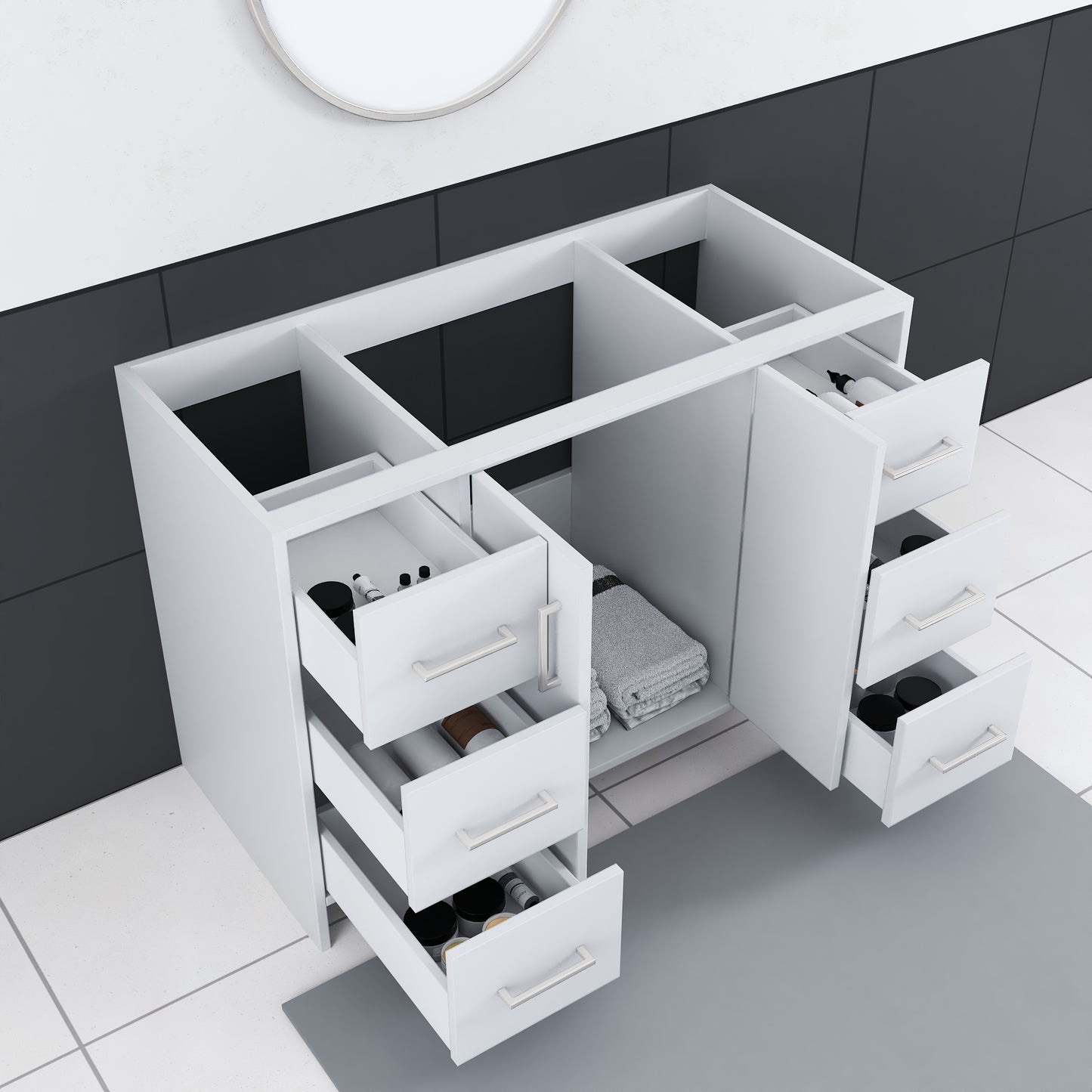 Norway 48" Bathroom Vanity Cabinet Only