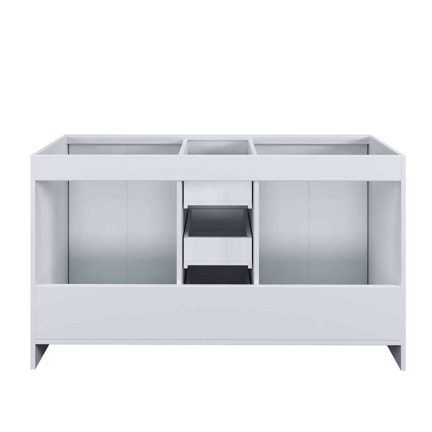 Norway 60" Double Sink Bathroom Vanity Cabinet Only