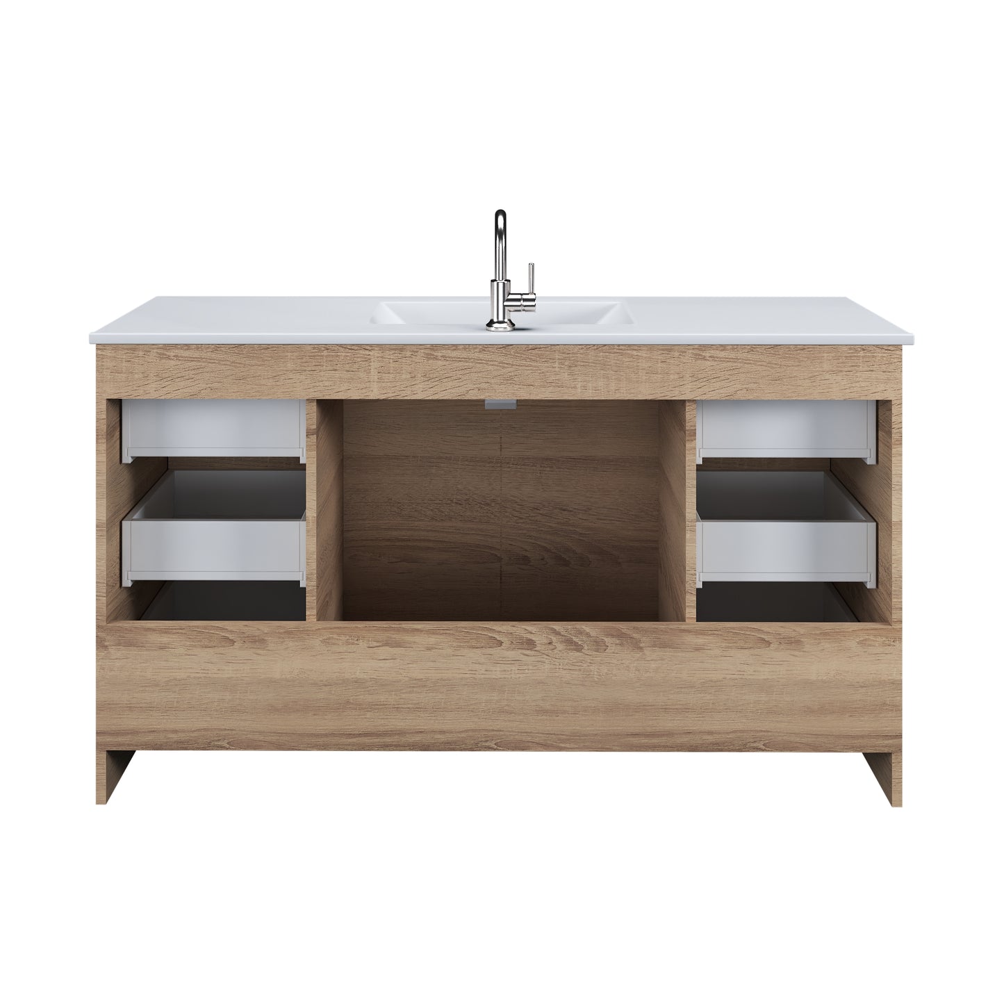 Norway 60" Single Sink Bathroom Vanity with Counter top