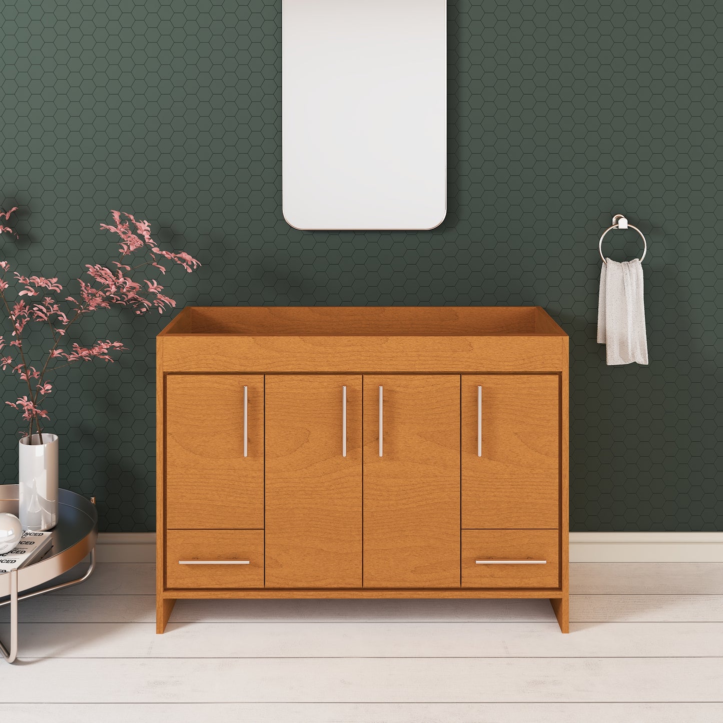 Pacific 48" Bathroom Vanity Cabinet Only