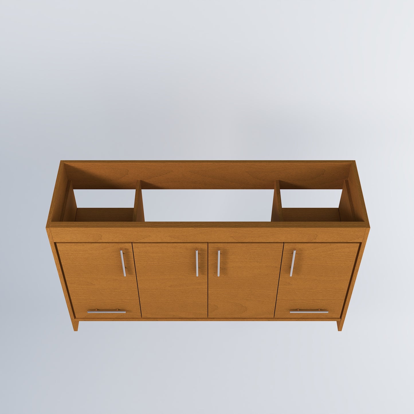 Pacific 60" Single Sink Bathroom Vanity Cabinet Only