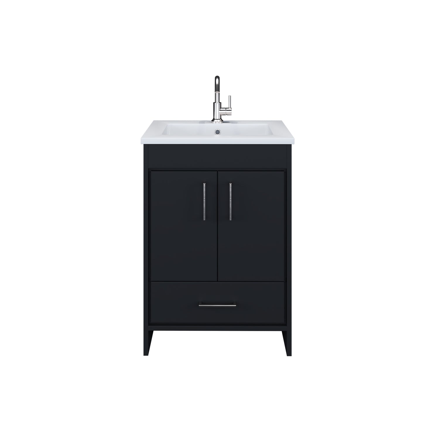 Rio 24" Bathroom Vanity with Acrylic integrated counter top