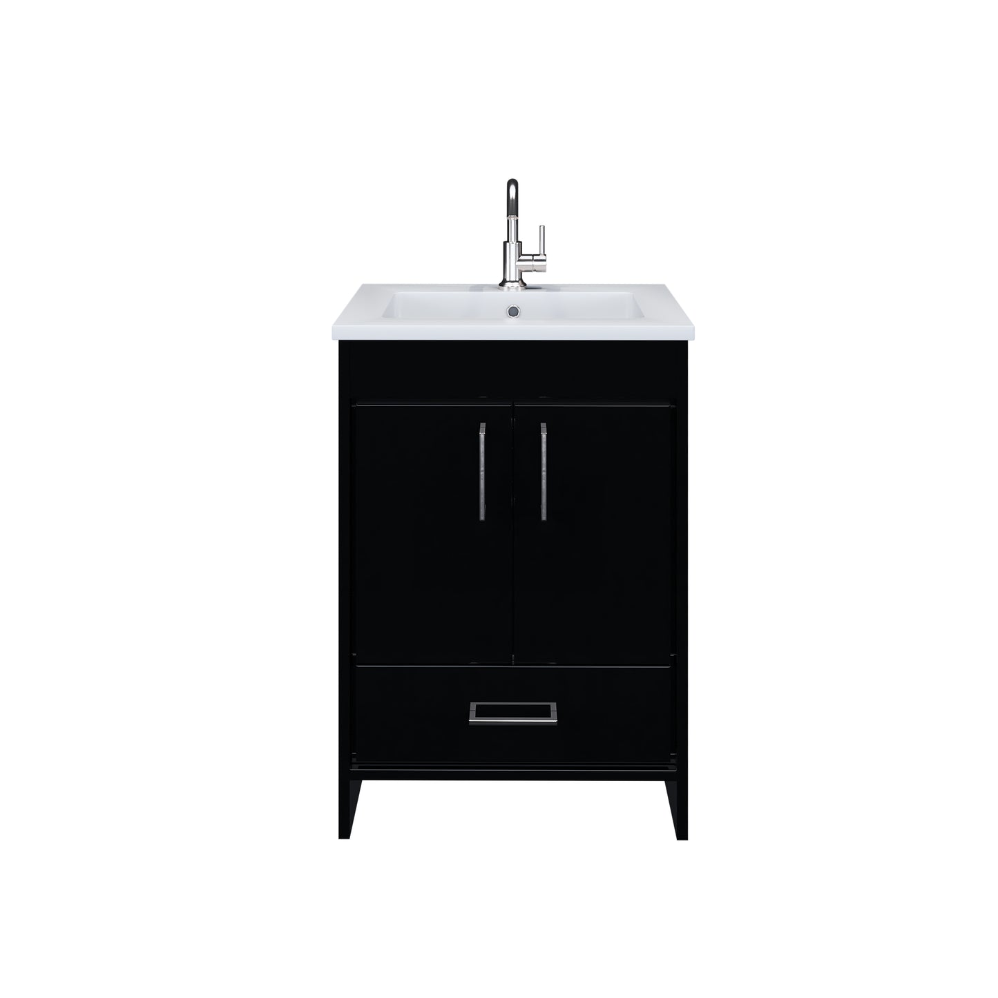 Rio 24" Bathroom Vanity with Acrylic integrated counter top