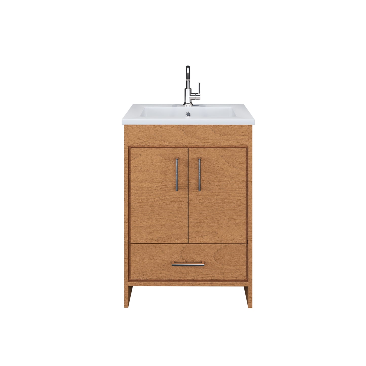 Rio 24" Bathroom Vanity with Acrylic integrated counter top