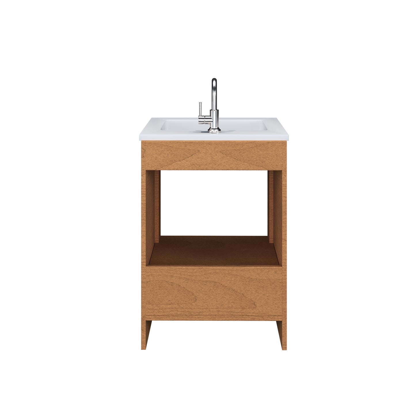 Rio 24" Bathroom Vanity with Acrylic integrated counter top