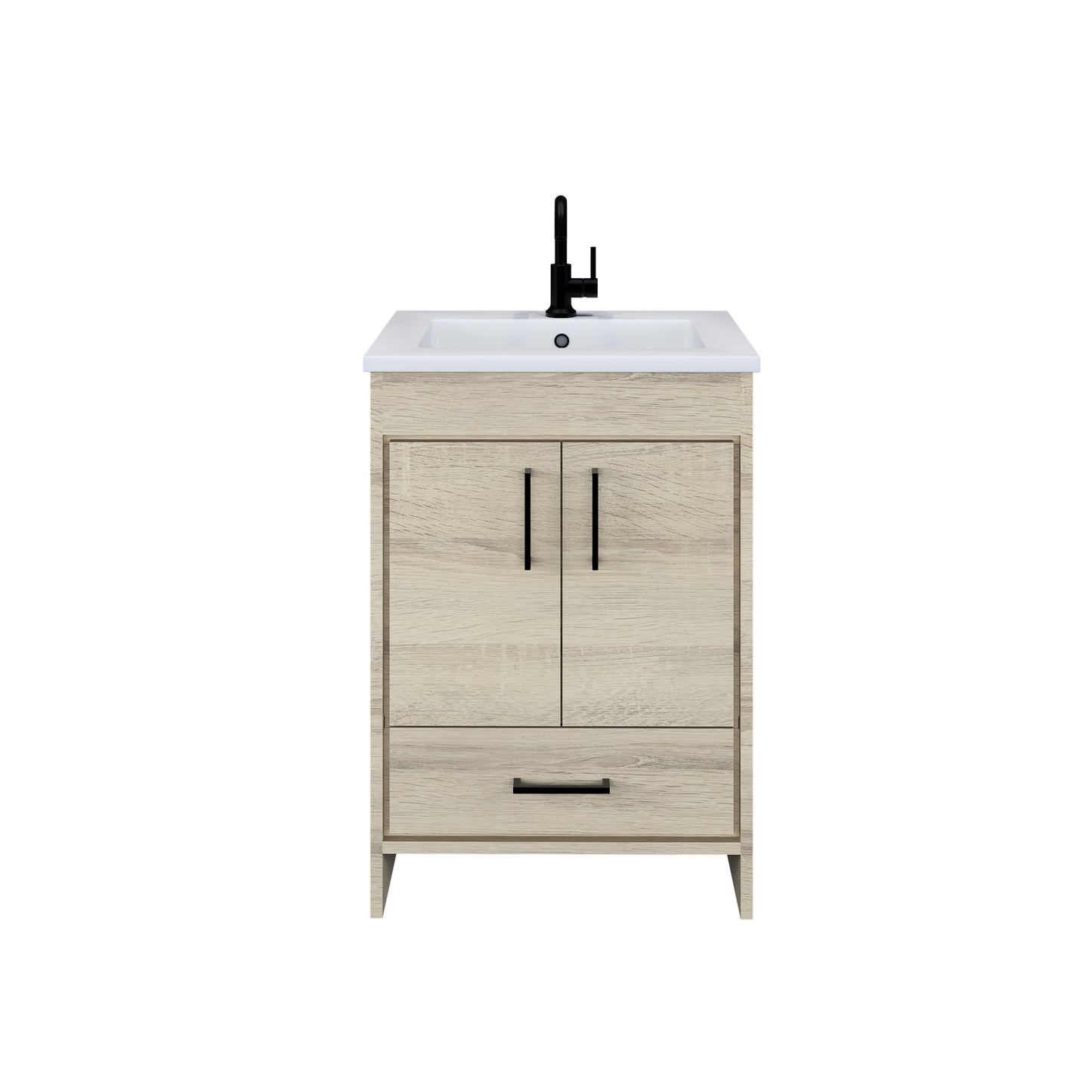 Rio 24" Bathroom Vanity with Acrylic integrated counter top