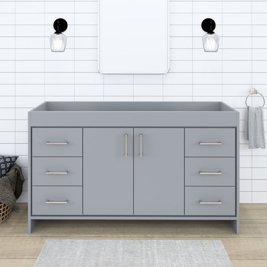 Rio 60" Single Sink Bathroom Vanity Cabinet Only