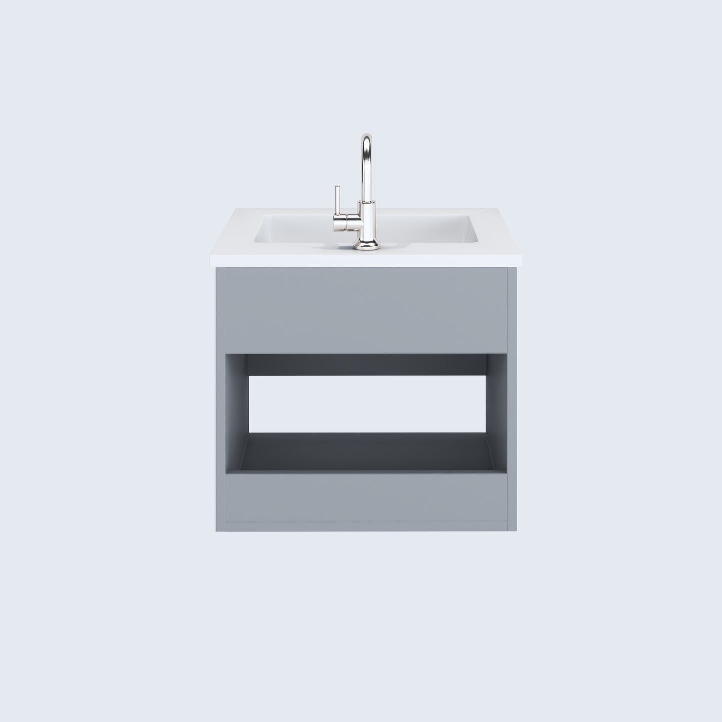 Salt 24" Bathroom Vanity with integrated counter top