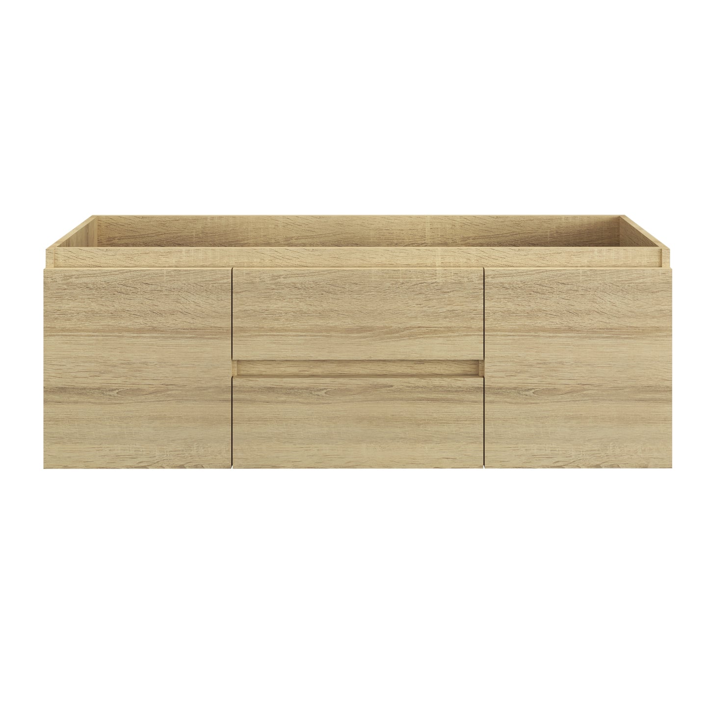 Salt 60" Double Sink Bathroom Vanity Cabinet Only