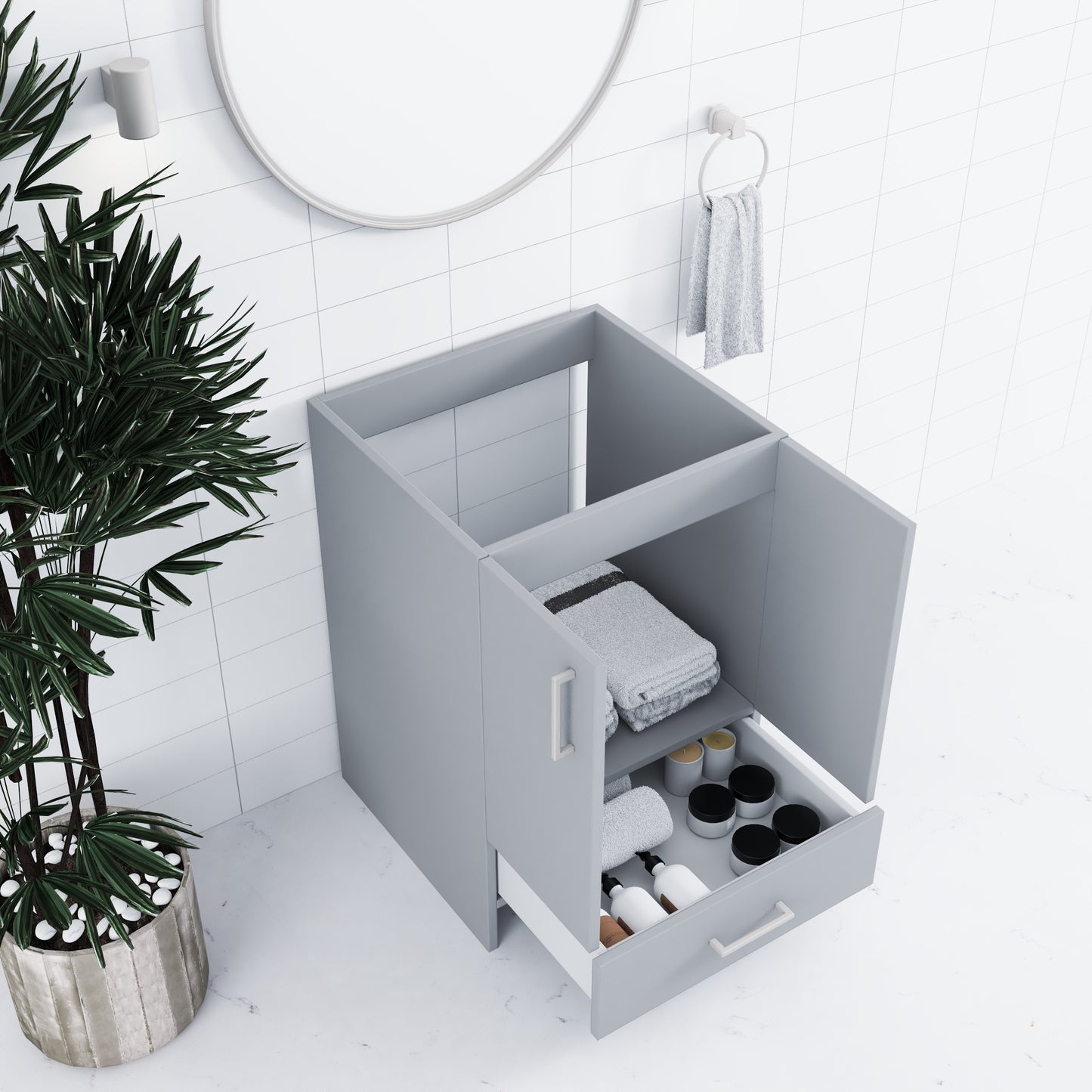 Zuma 24" Bathroom Vanity Cabinet Only