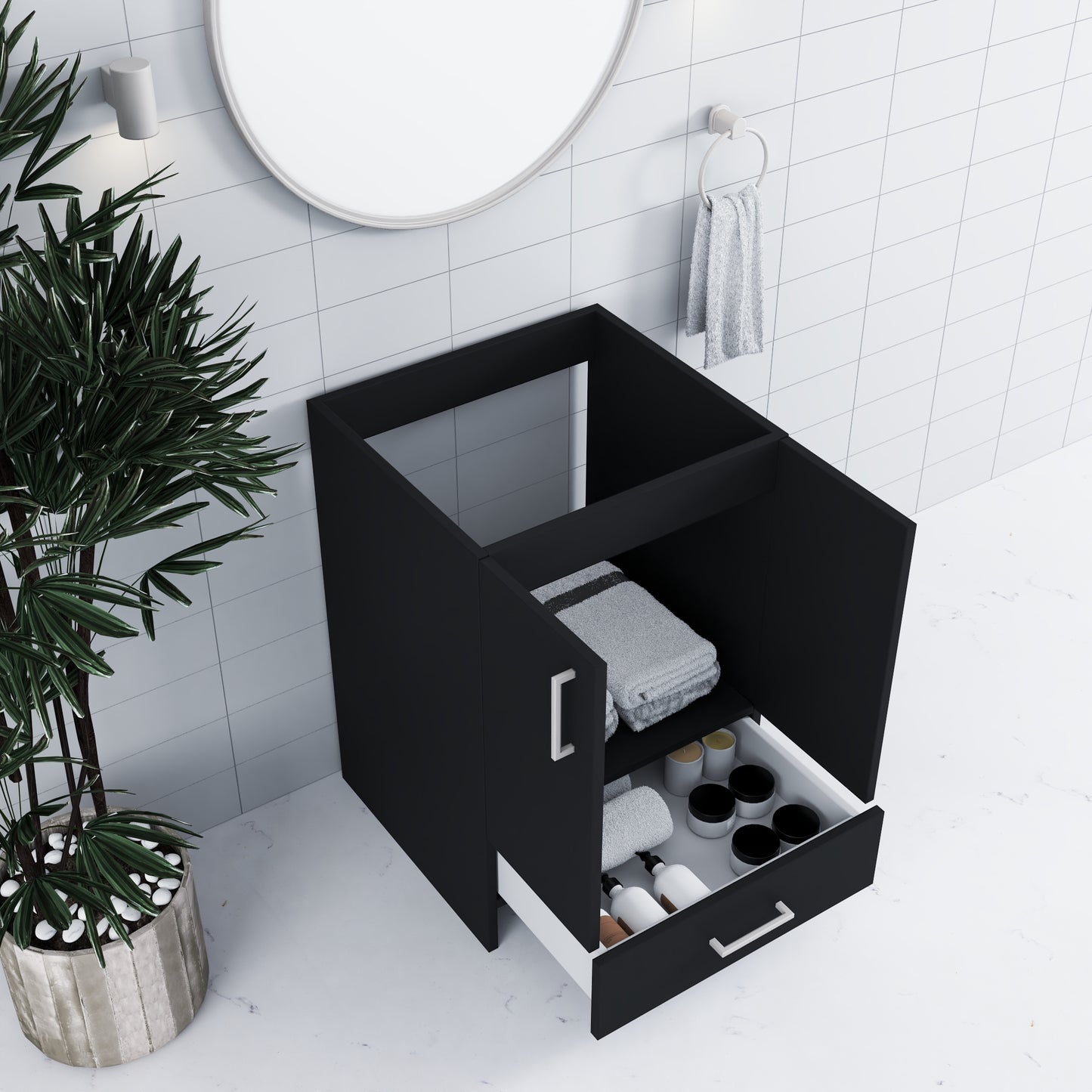 Zuma 24" Bathroom Vanity Cabinet Only