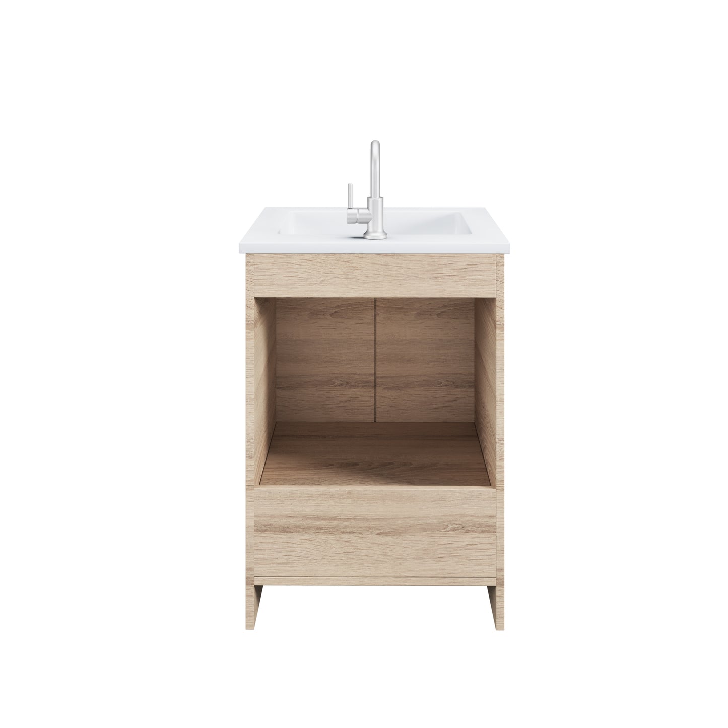 Zuma 24" Bathroom Vanity with integrated counter top
