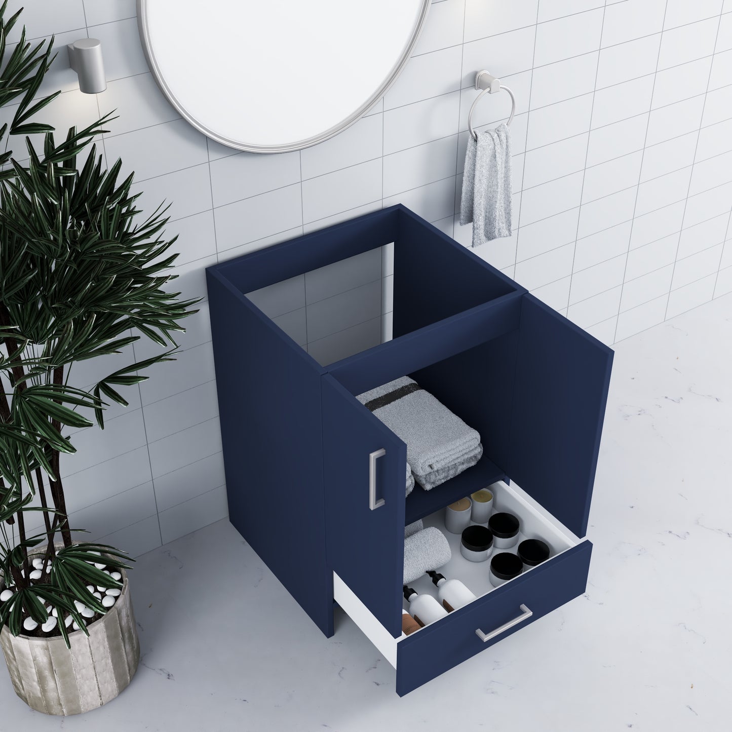 Zuma 24" Bathroom Vanity Cabinet Only