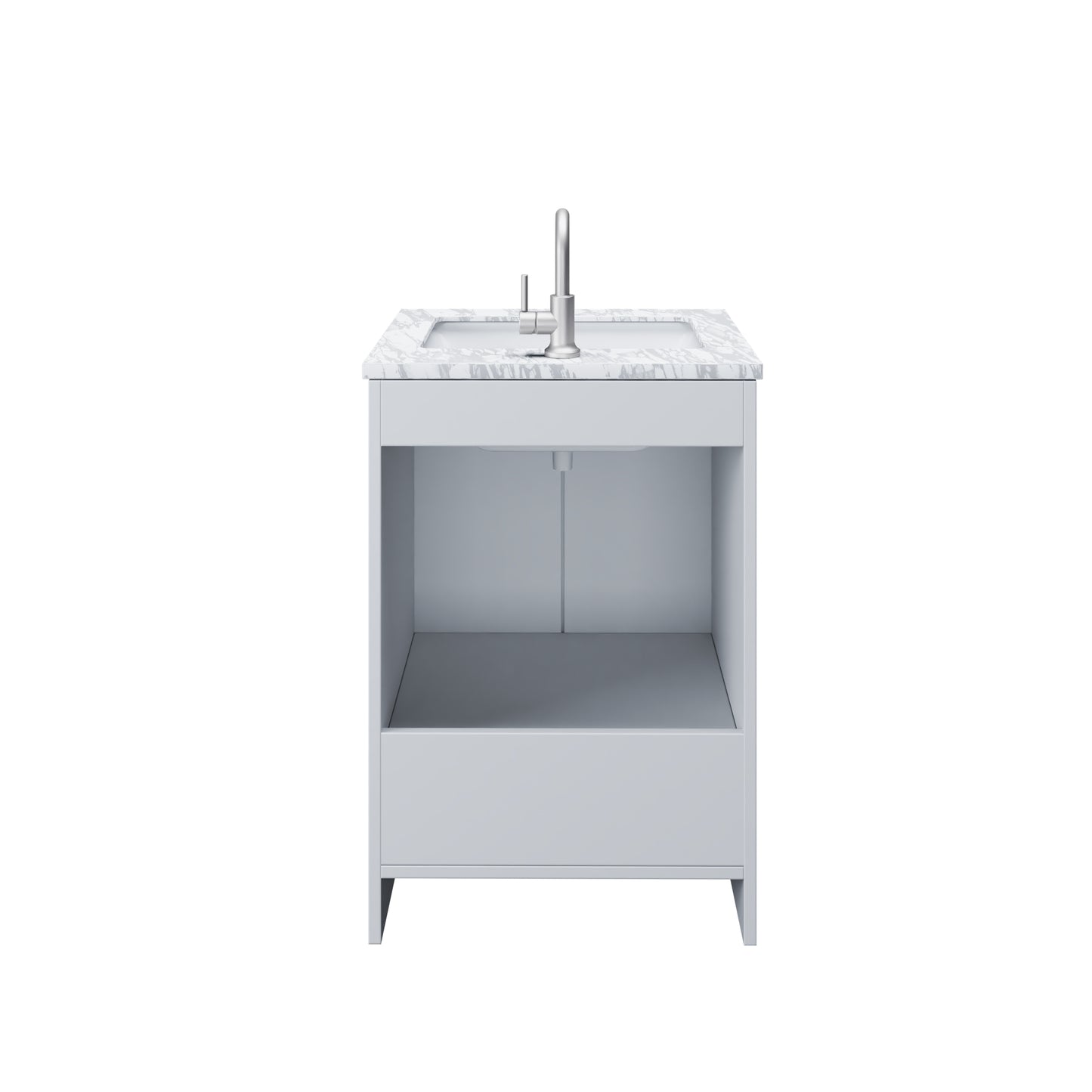 Zuma 24" Bathroom Vanity with integrated counter top