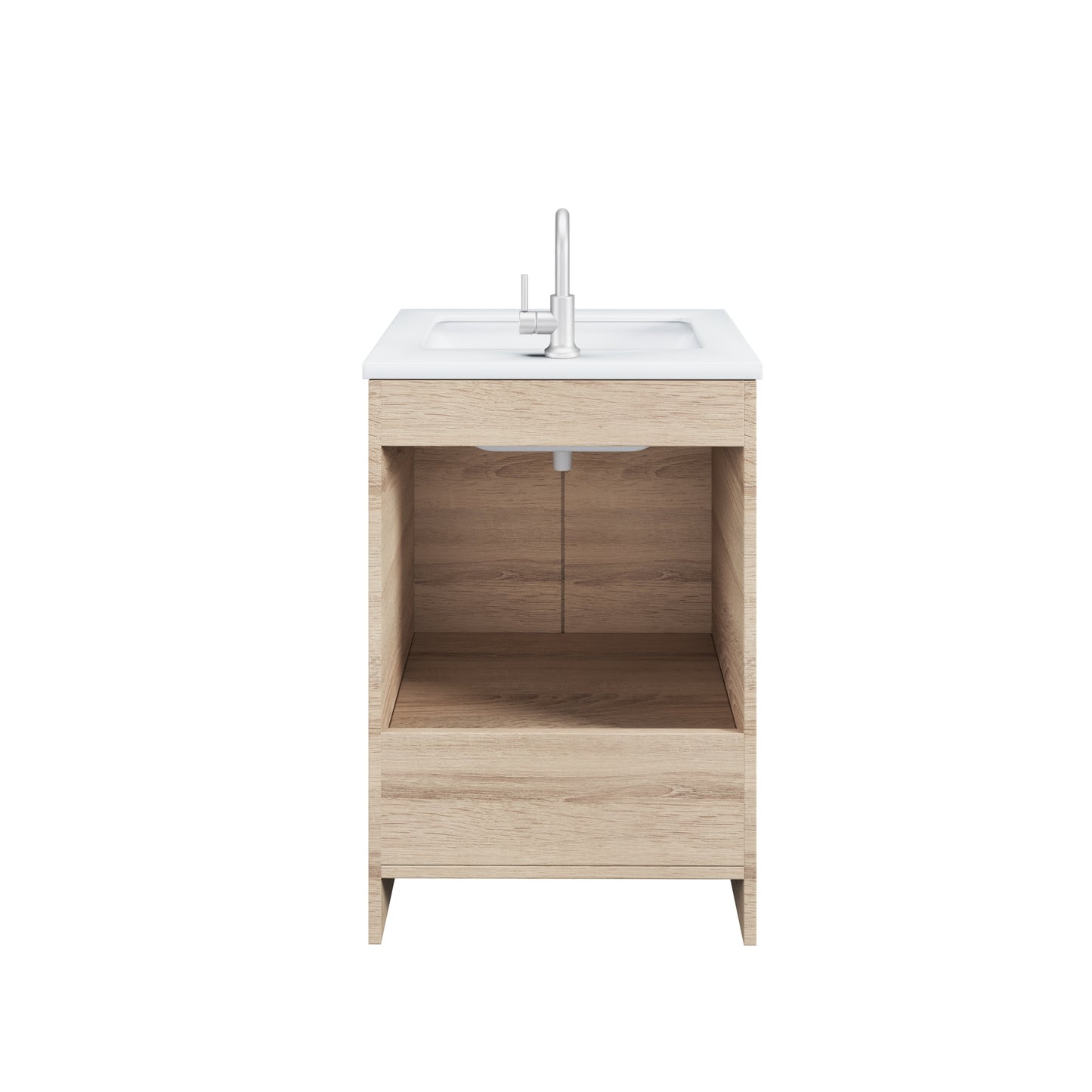 Zuma 24" Bathroom Vanity with integrated counter top