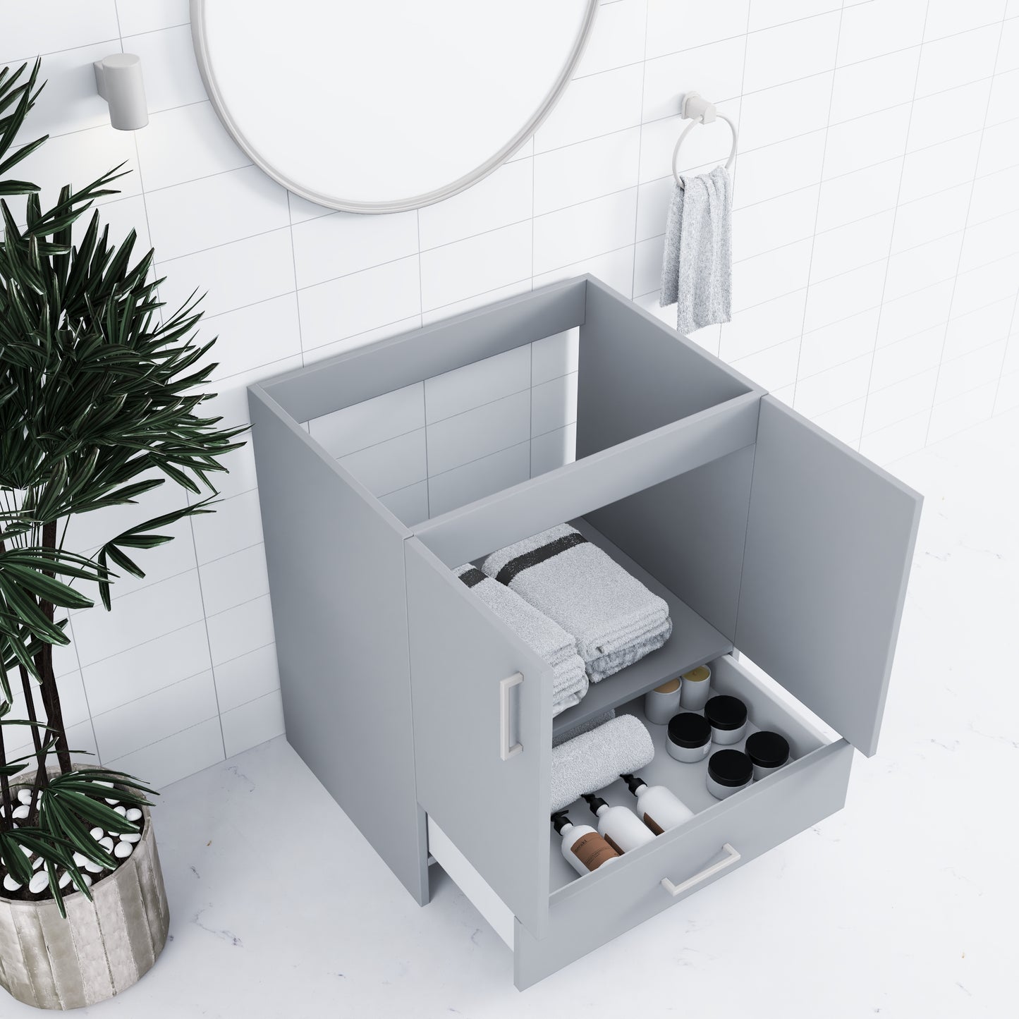 Zuma 30" Bathroom Vanity Cabinet Only