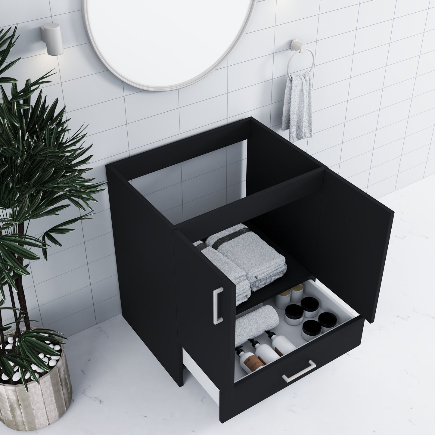 Zuma 30" Bathroom Vanity Cabinet Only