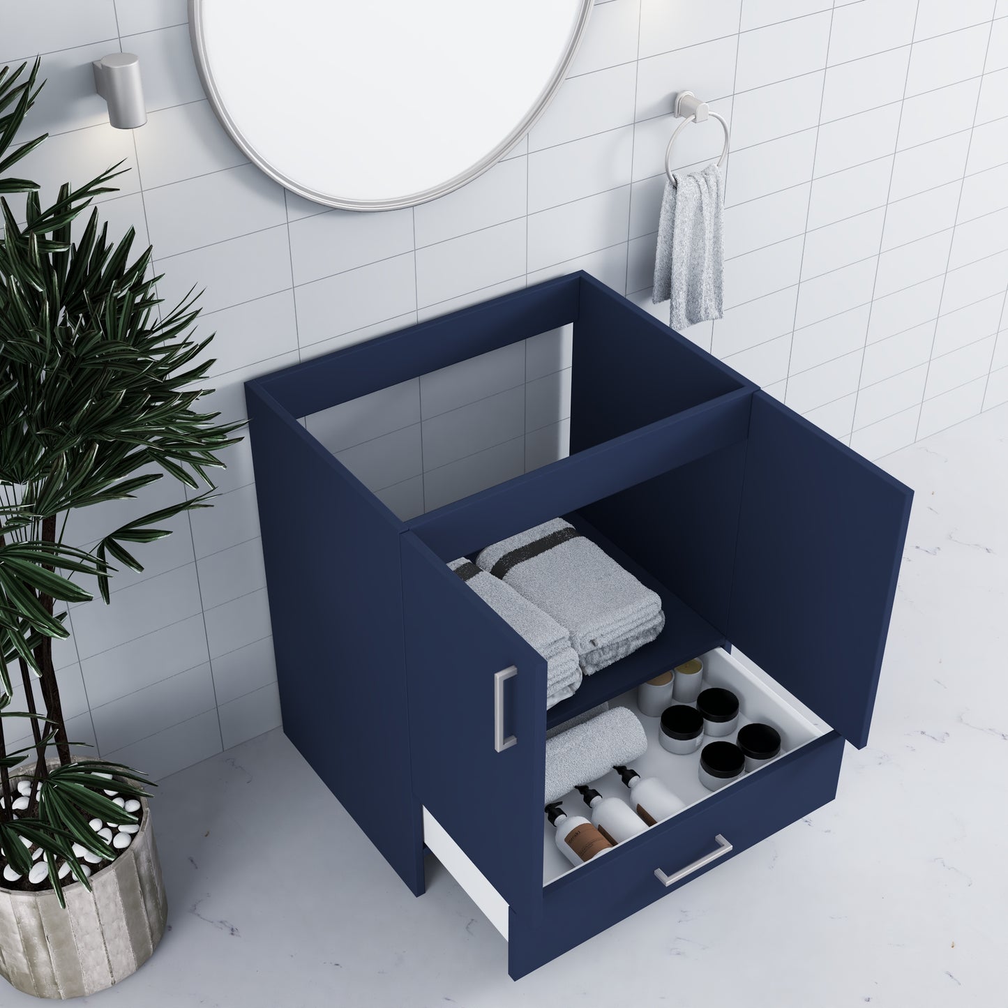 Zuma 30" Bathroom Vanity Cabinet Only