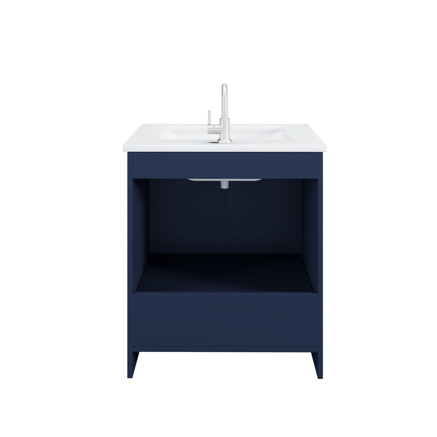 Zuma 30" Bathroom Vanity with integrated counter top