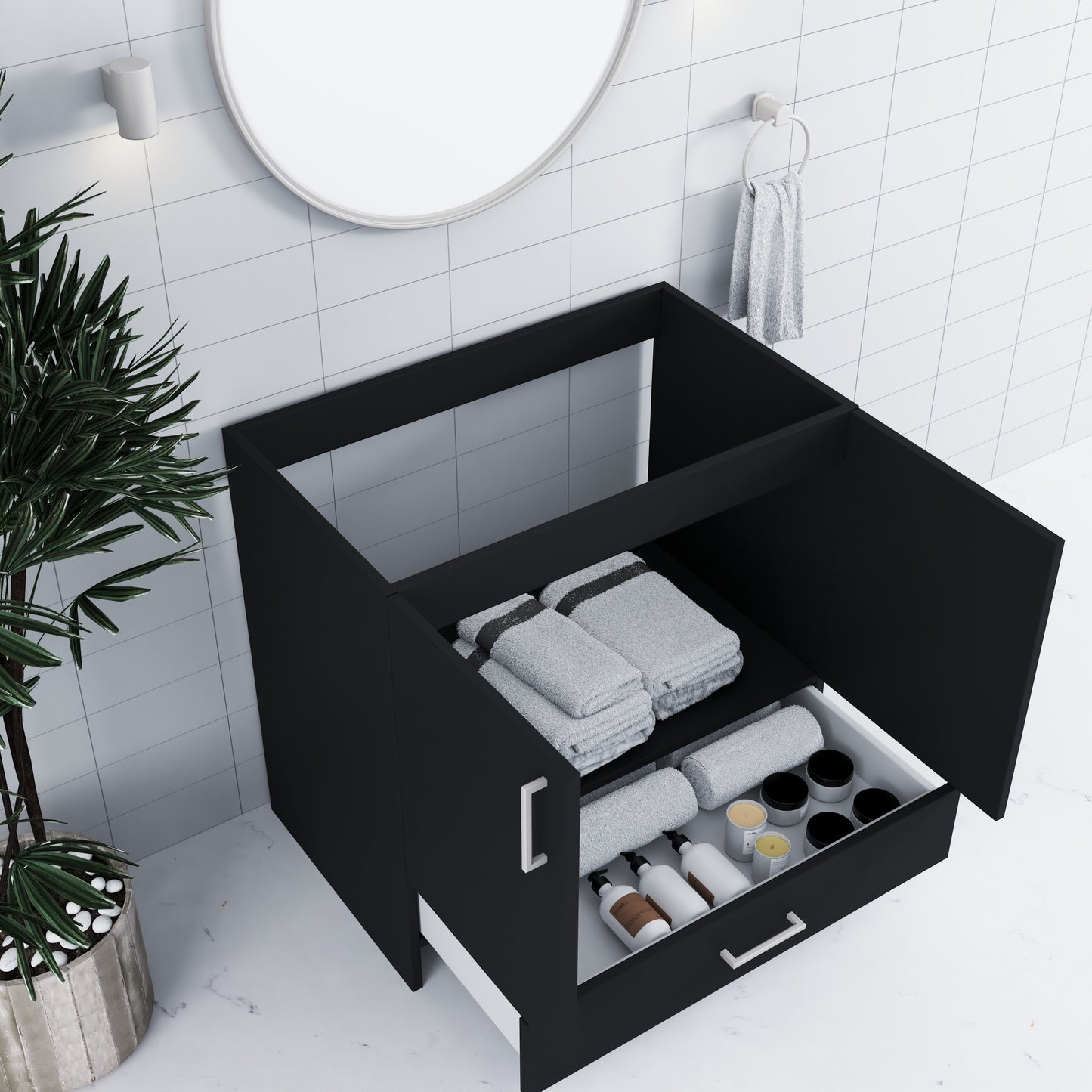 Zuma 36" Bathroom Vanity Cabinet Only