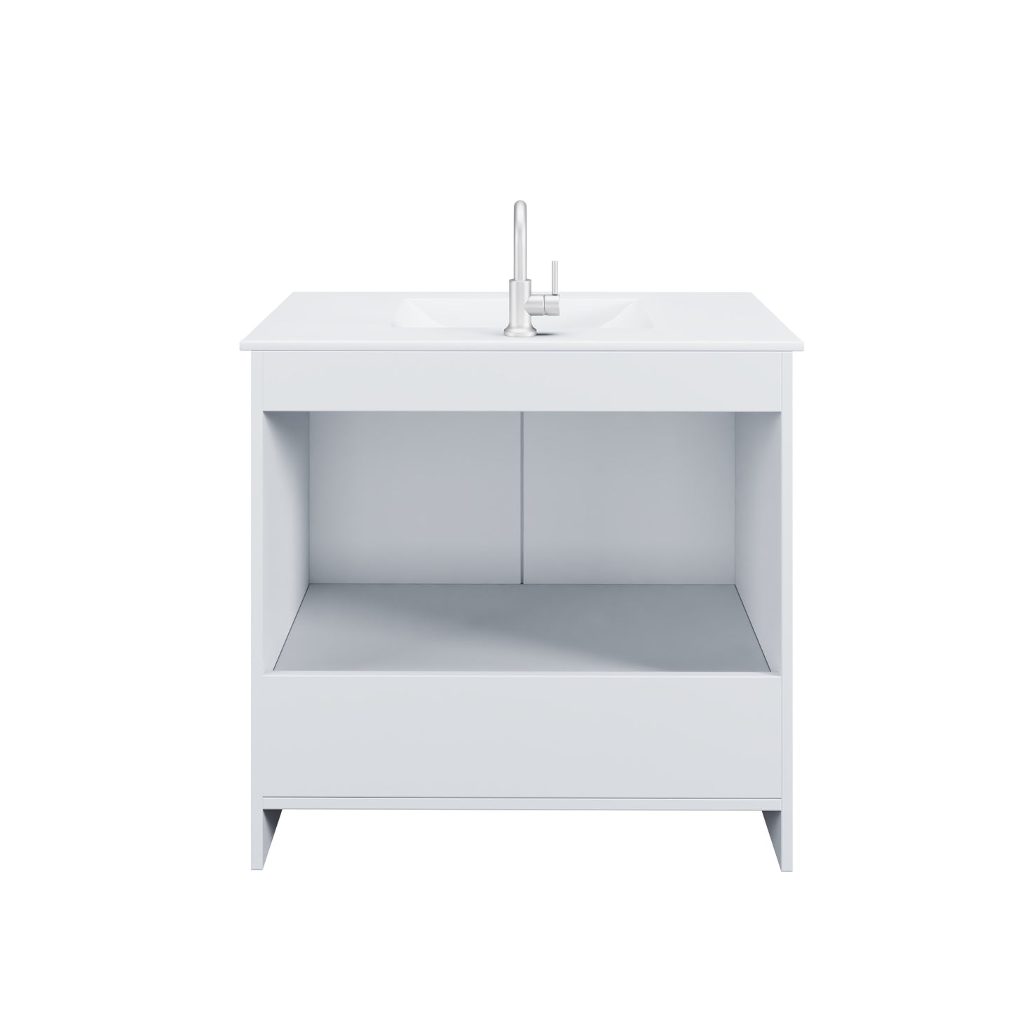 Zuma 36" Bathroom Vanity with integrated counter top