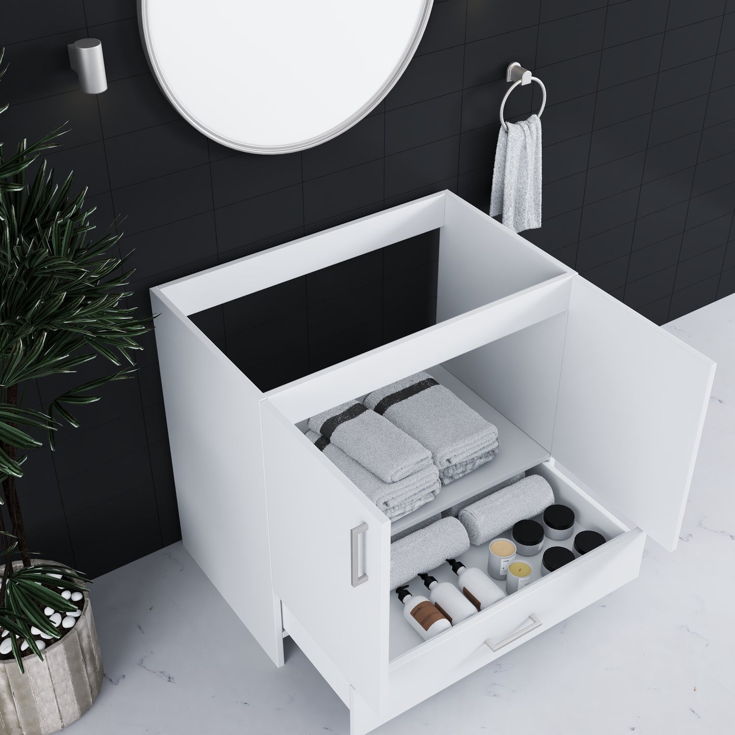 Zuma 36" Bathroom Vanity Cabinet Only