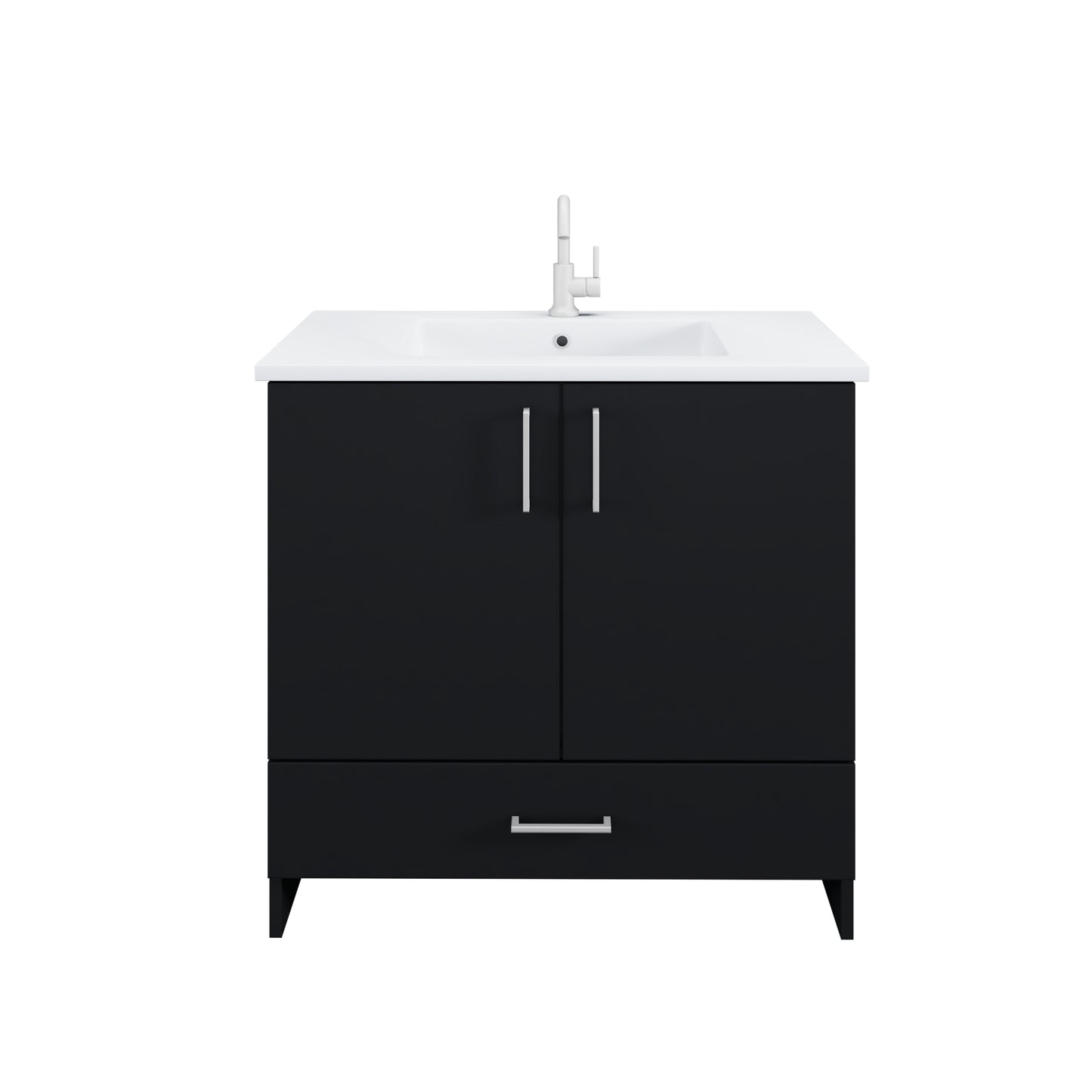 Zuma 36" Bathroom Vanity with integrated counter top