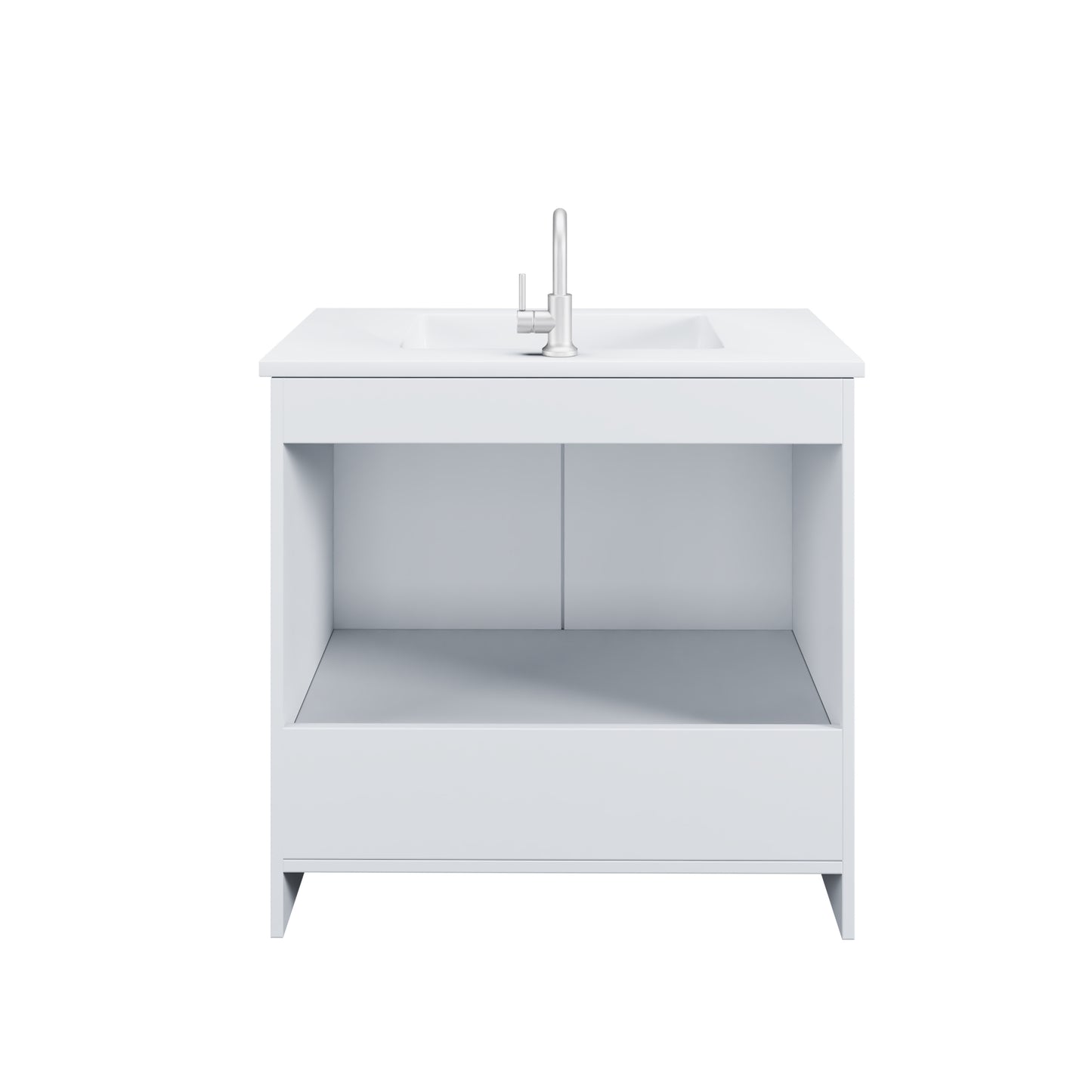 Zuma 36" Bathroom Vanity with integrated counter top