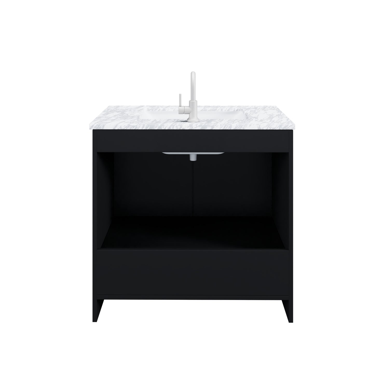 Zuma 36" Bathroom Vanity with integrated counter top