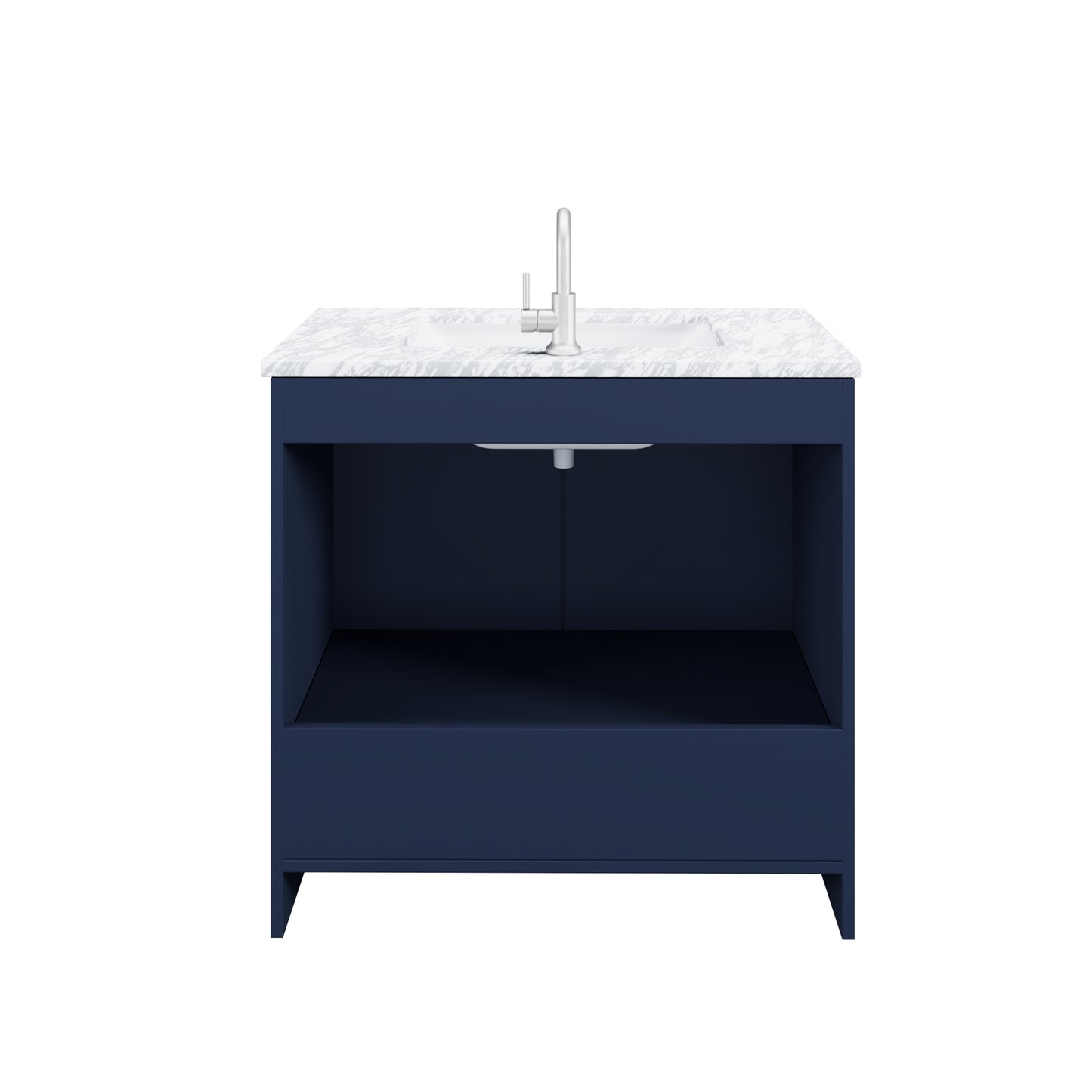Zuma 36" Bathroom Vanity with integrated counter top