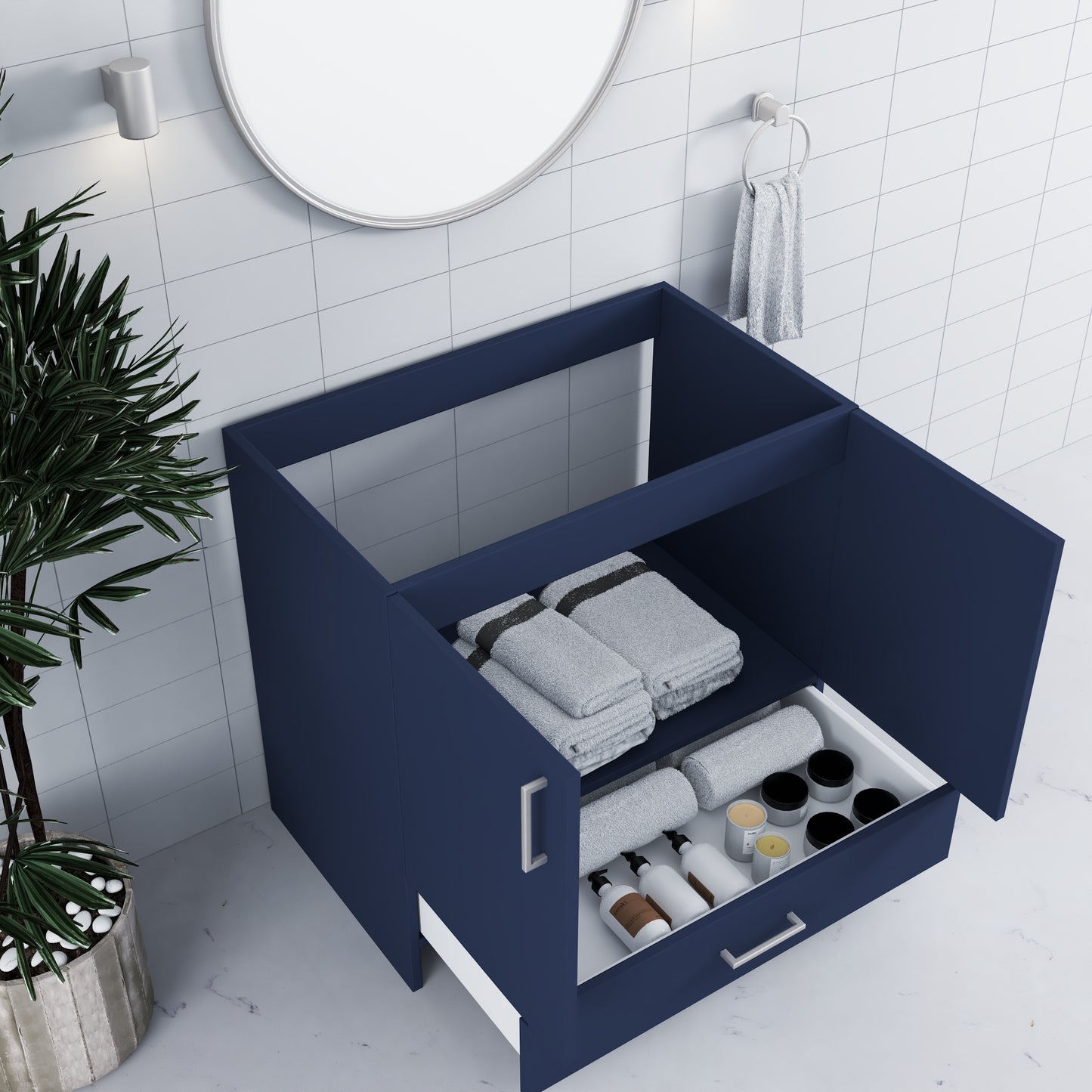 Zuma 36" Bathroom Vanity Cabinet Only