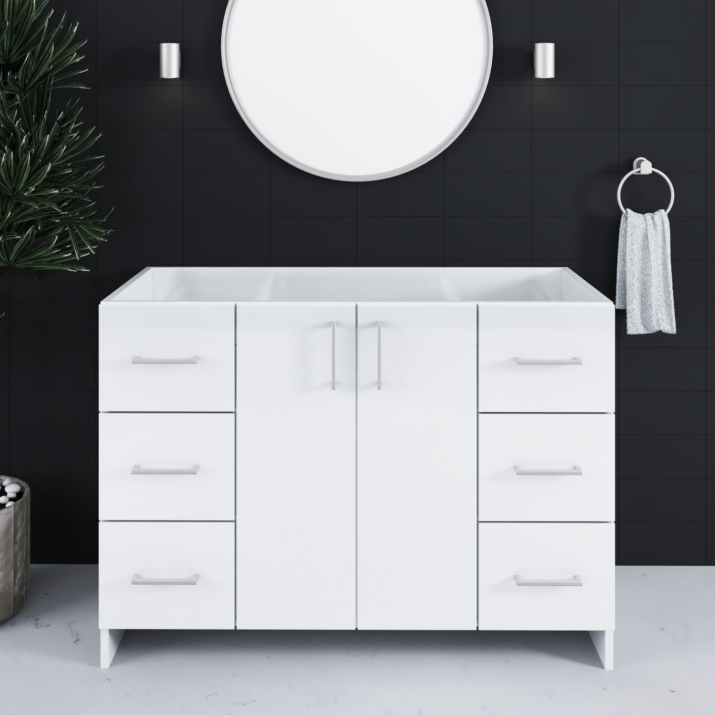 Zuma 48" Bathroom Vanity Cabinet Only