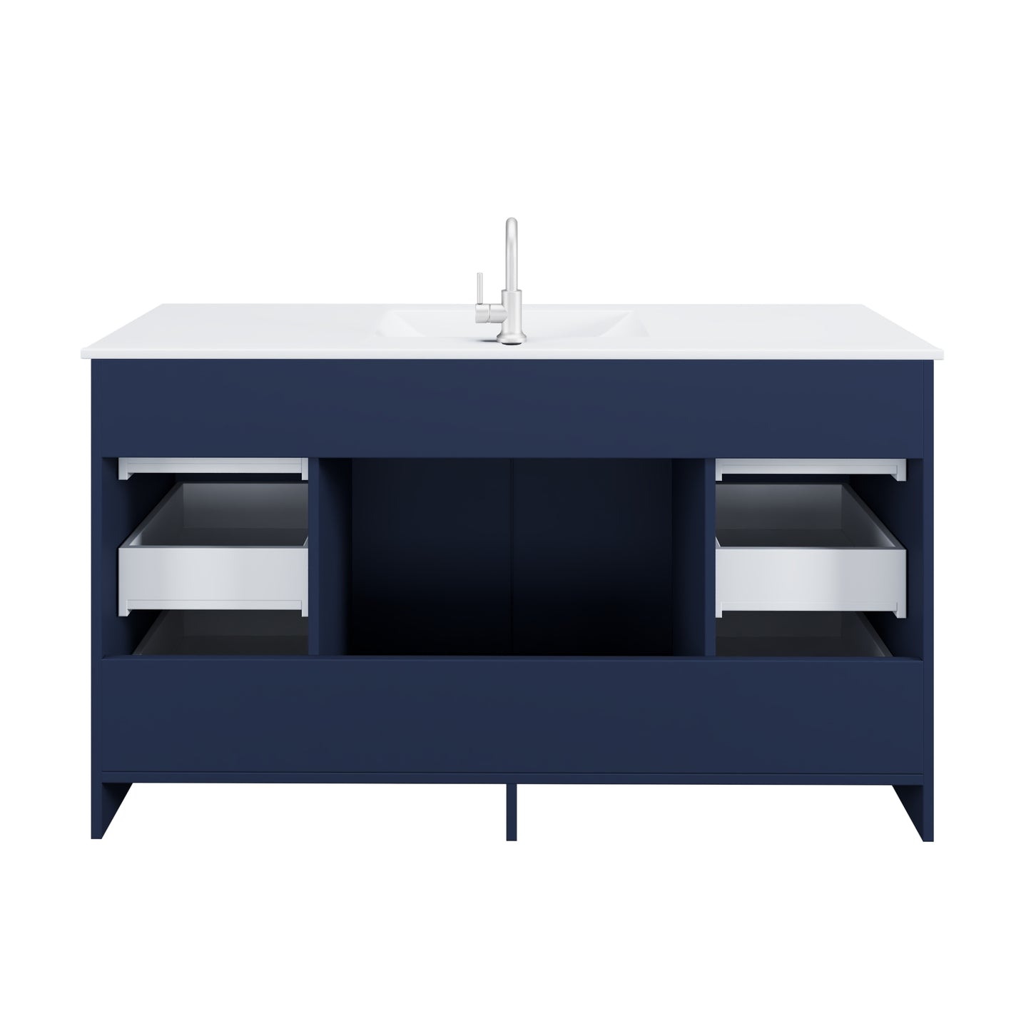 Zuma 48" Bathroom Vanity with integrated counter top