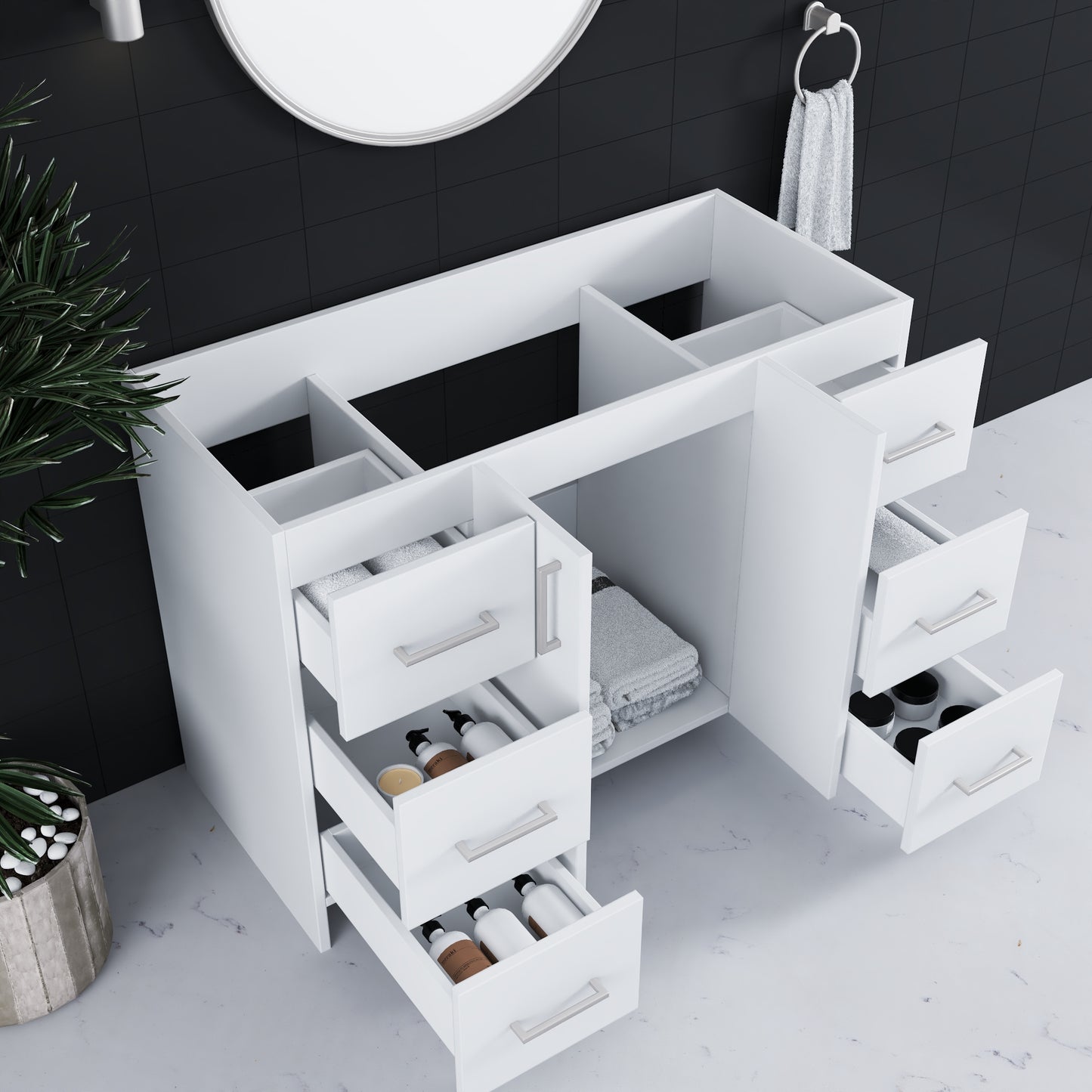 Zuma 48" Bathroom Vanity Cabinet Only