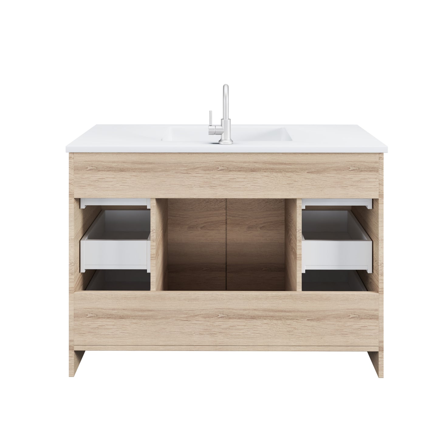 Zuma 48" Bathroom Vanity with integrated counter top