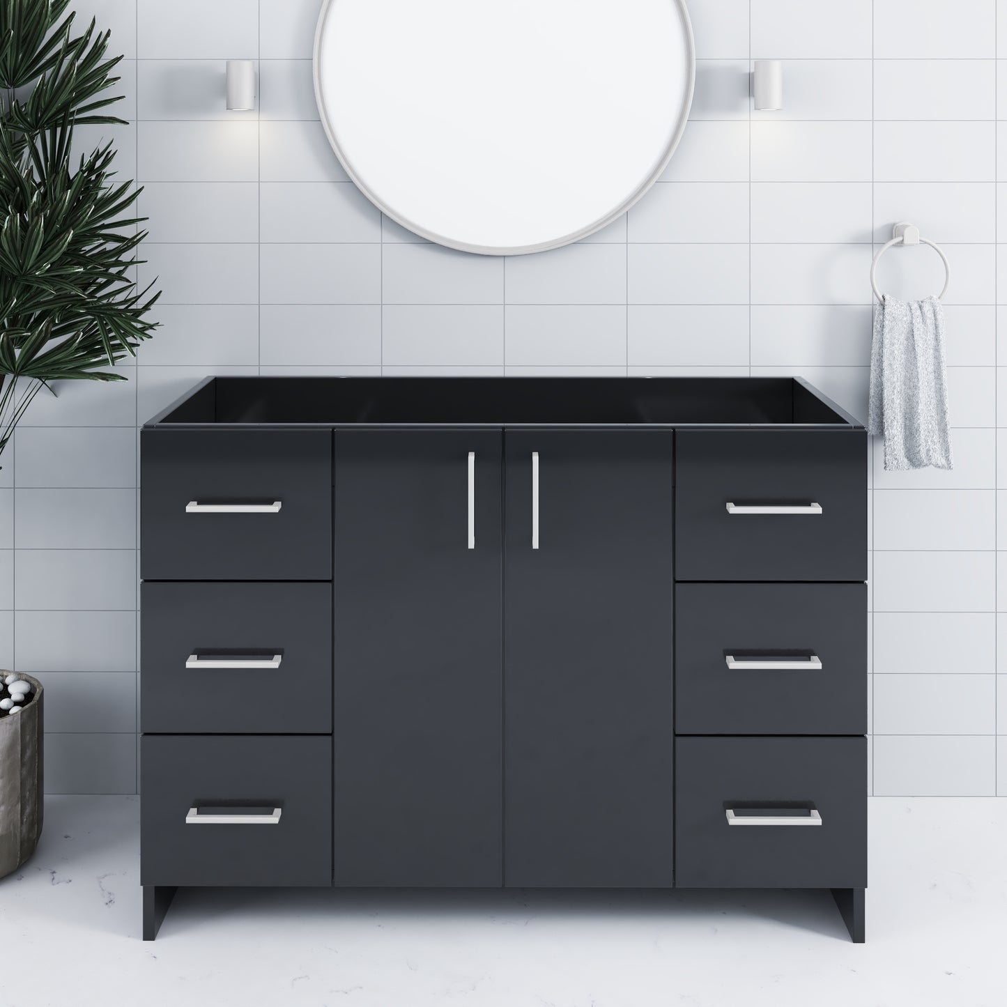 Zuma 48" Bathroom Vanity Cabinet Only