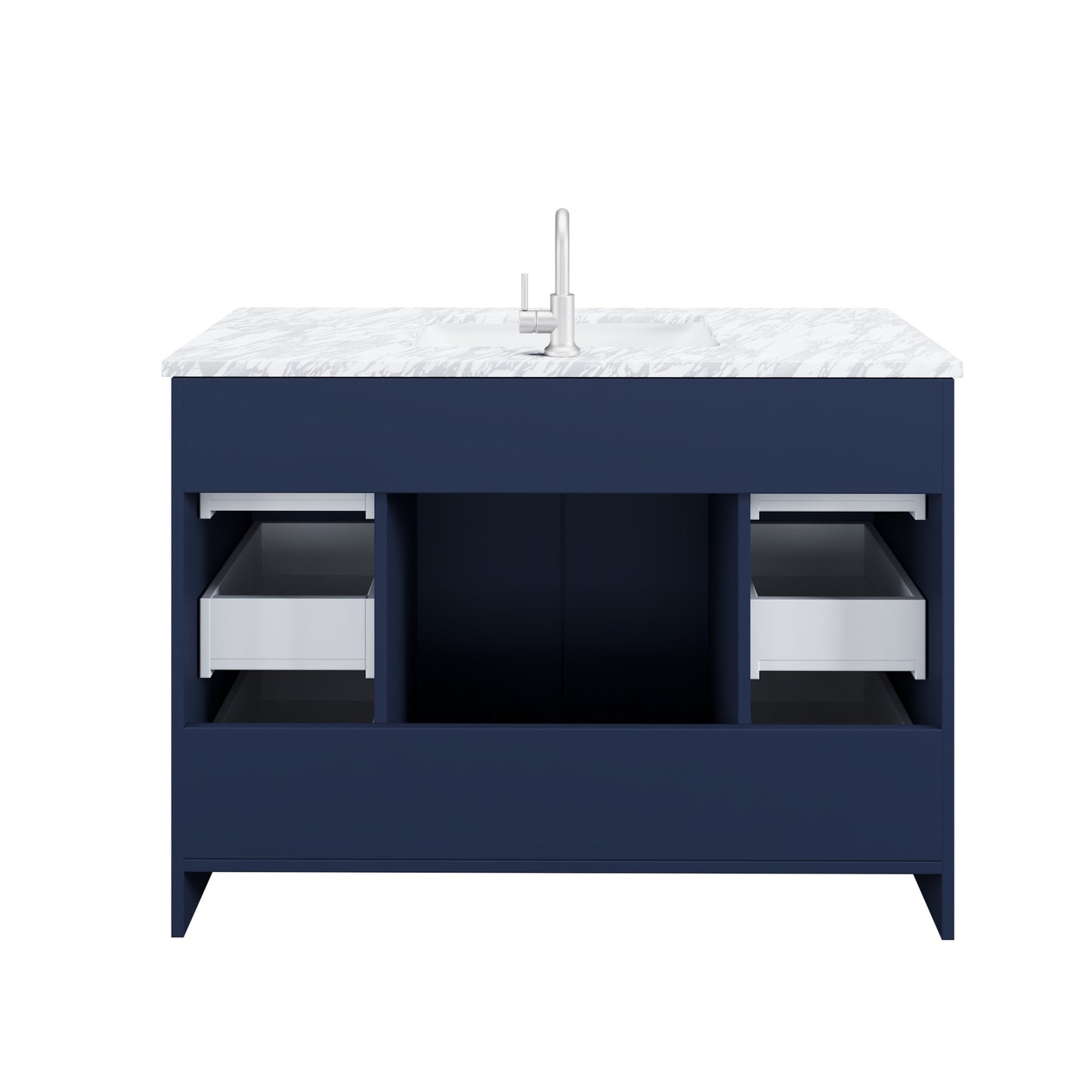 Zuma 48" Bathroom Vanity with integrated counter top