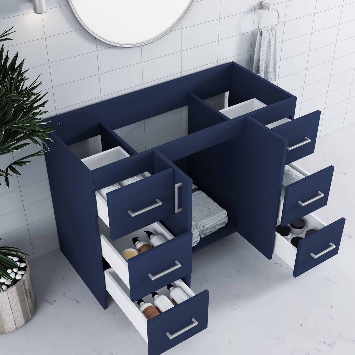 Zuma 48" Bathroom Vanity Cabinet Only