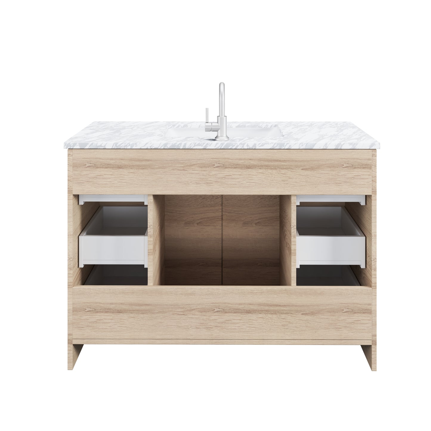 Zuma 48" Bathroom Vanity with integrated counter top